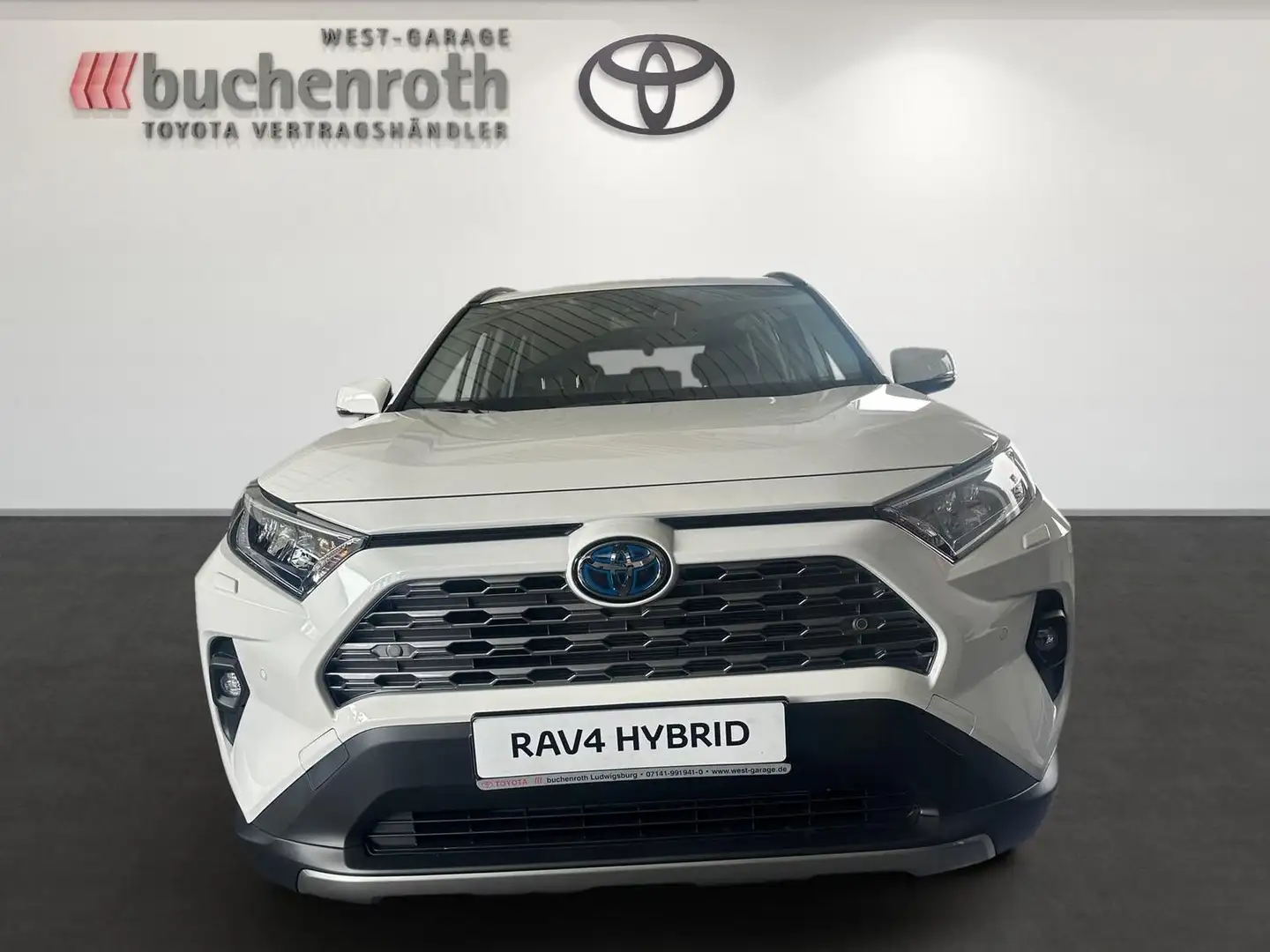 Toyota RAV 4 4 Hybrid 4x4 Team D+Leder Wit - 2