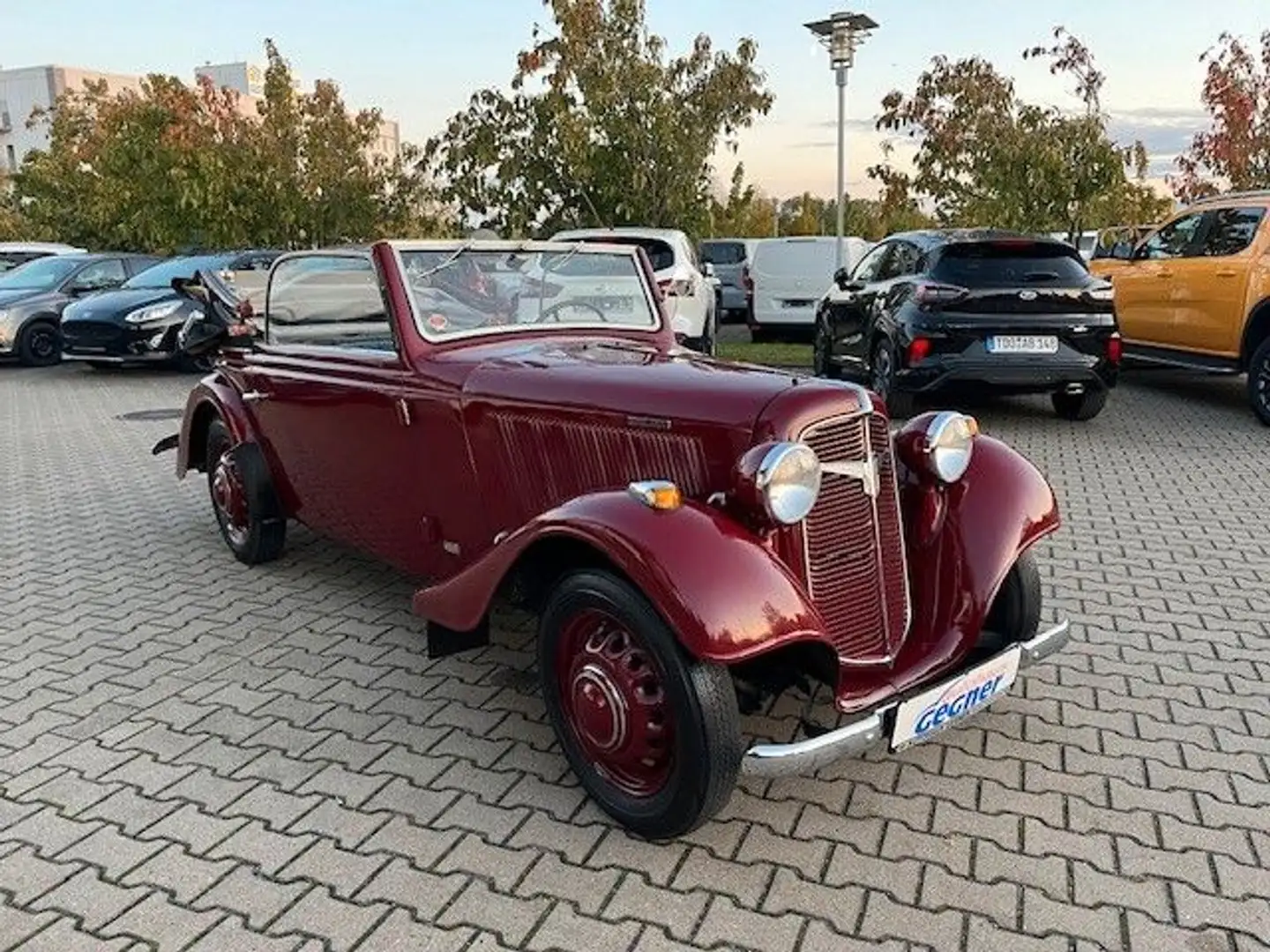 Sonstige Marken Adler Trumpf Junior 25 Cabrio Karmann Karosserie Rot - 2