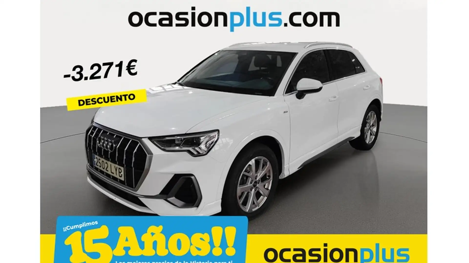 Audi Q3 40 TDI S line quattro S tronic 147kW Blanc - 1