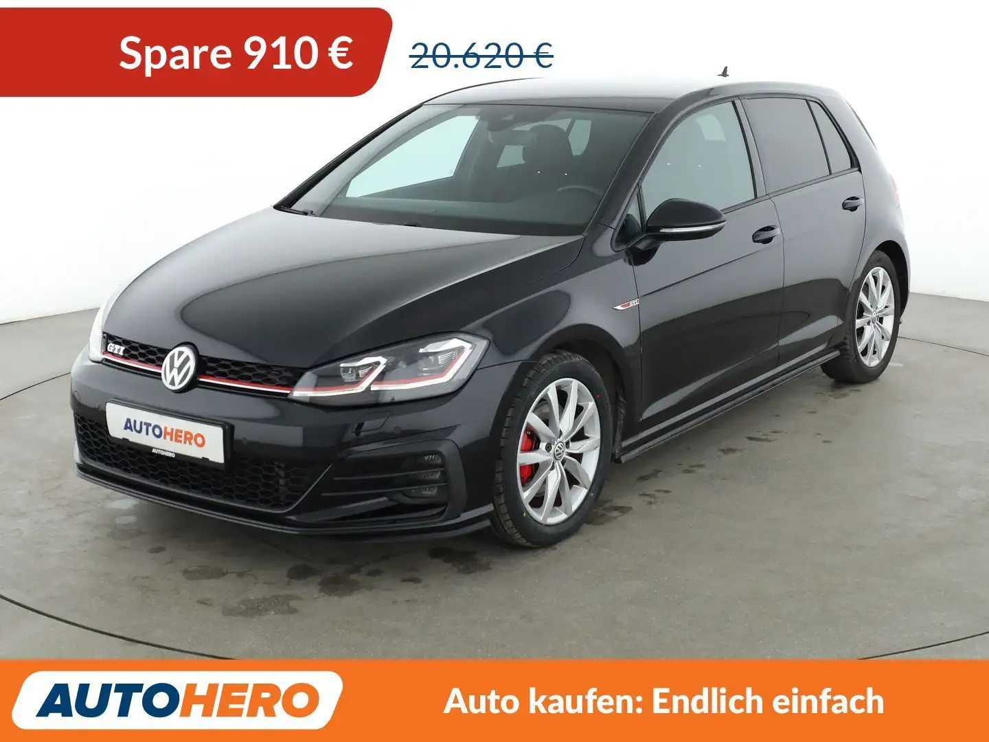 Volkswagen Golf GTI 2.0 TSI GTI BlueMotion*NAVI*ACC*CAM*SHZ* Schwarz - 1
