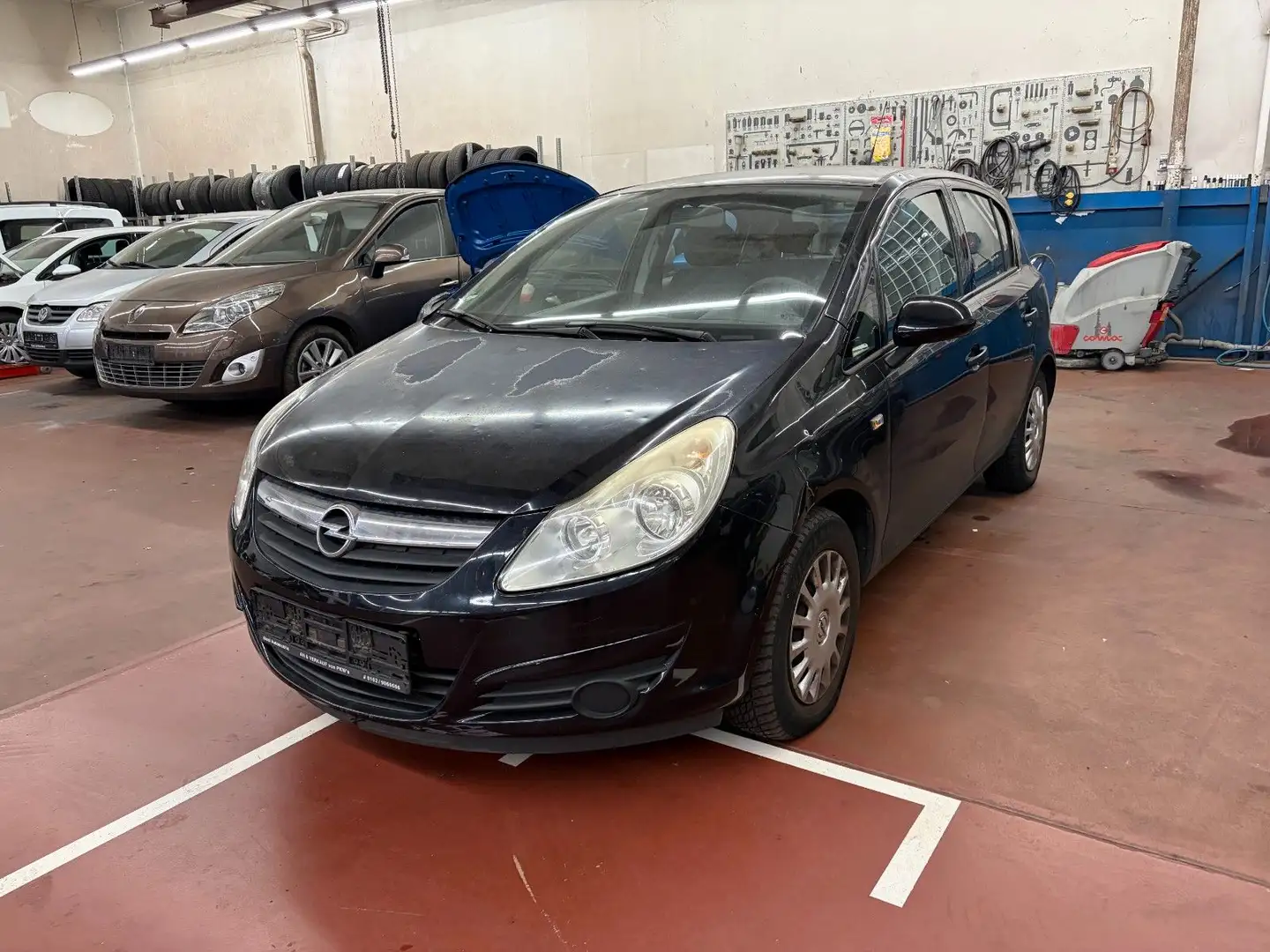 Opel Corsa D Basis* DEFEKT Noir - 1