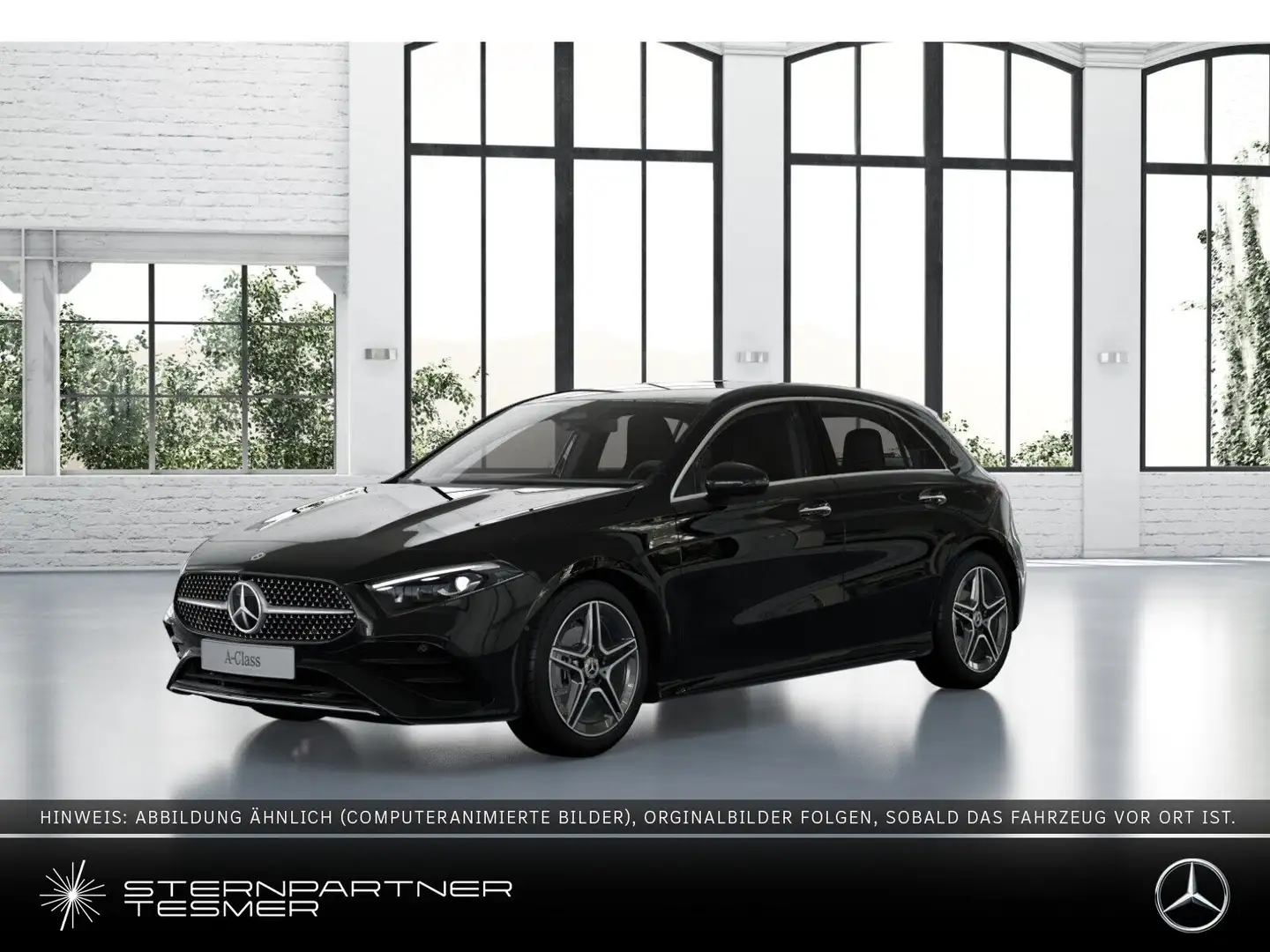 Mercedes-Benz A 200 d AMG+MBUX+Ambiente+Mbeam+KAMERA+Leder Schwarz - 1