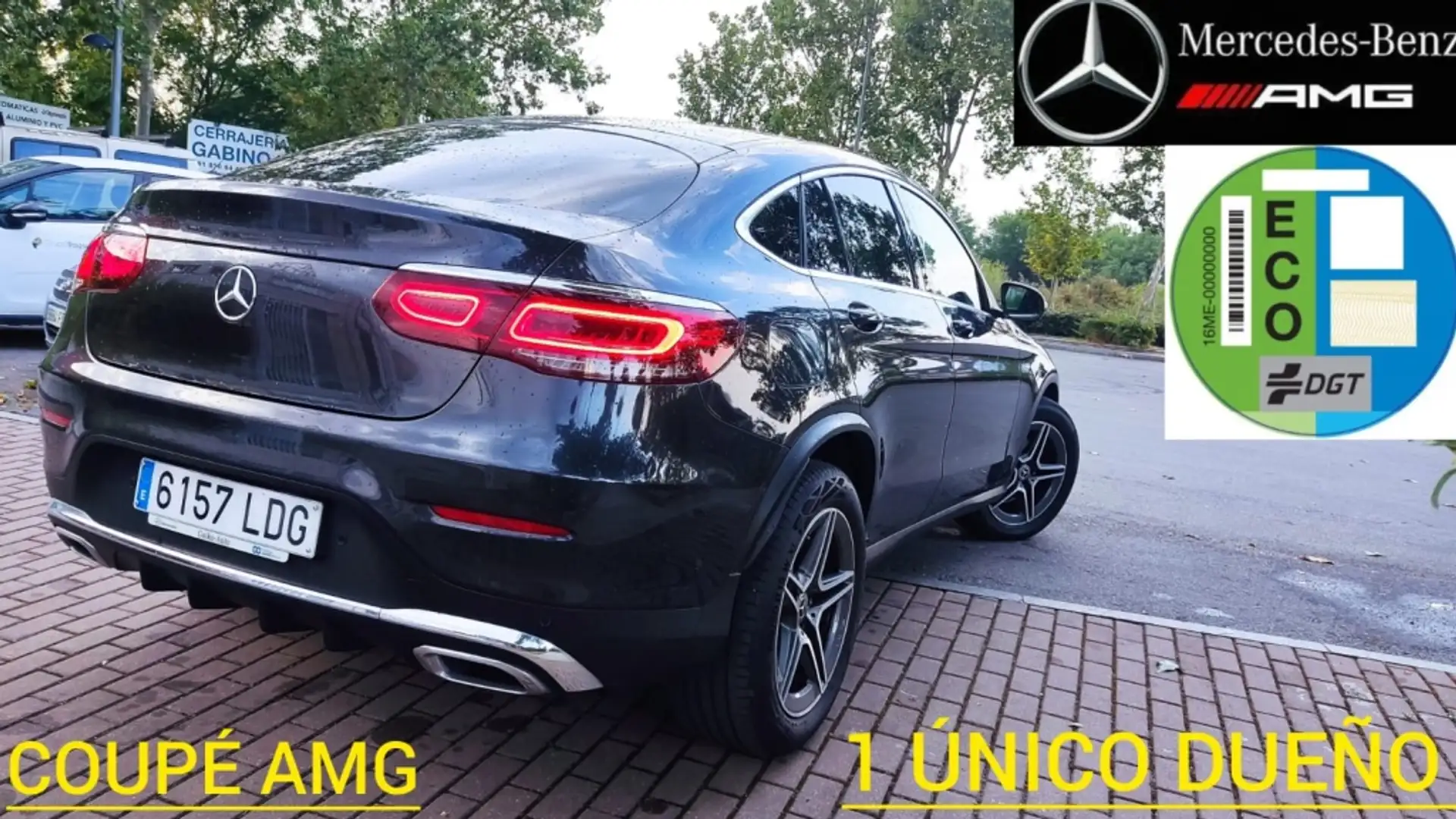 Mercedes-Benz MERCEDES-BENZ Clase GLC Pequeño Automático de 5 Gris - 1