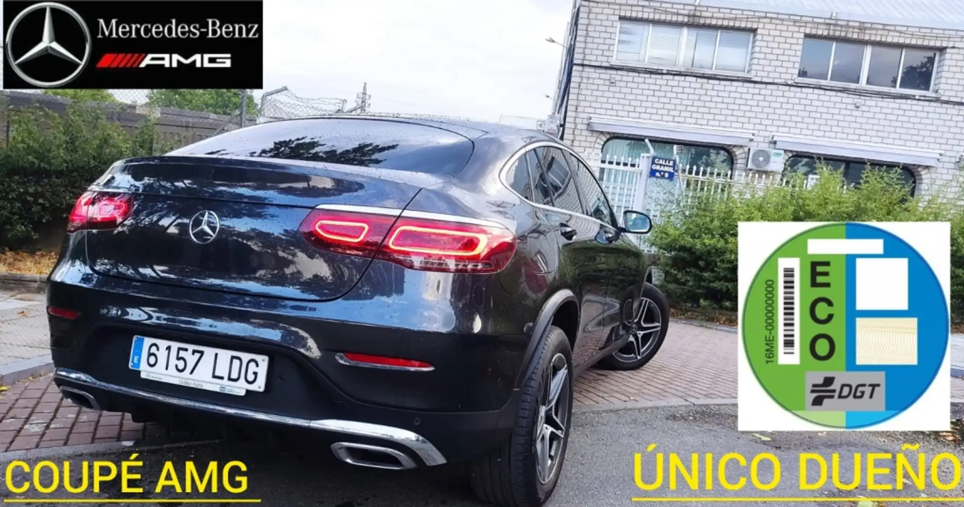 Mercedes-Benz MERCEDES-BENZ Clase GLC Pequeño Automático de 5 Gris - 2