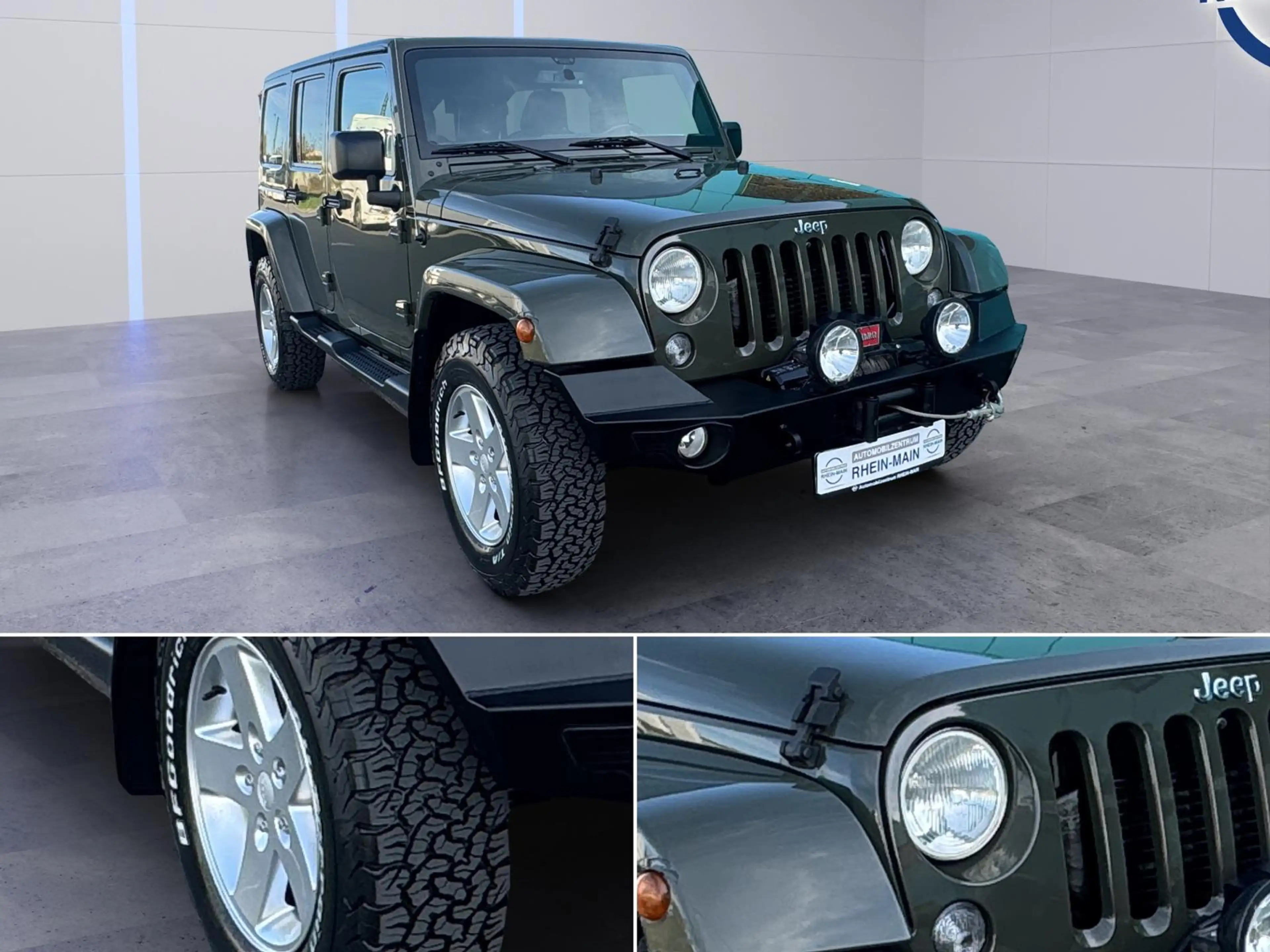 Jeep Wrangler NATO GRÜN LEDER R-KAM SEILWND BF GOODRICH — photo 10