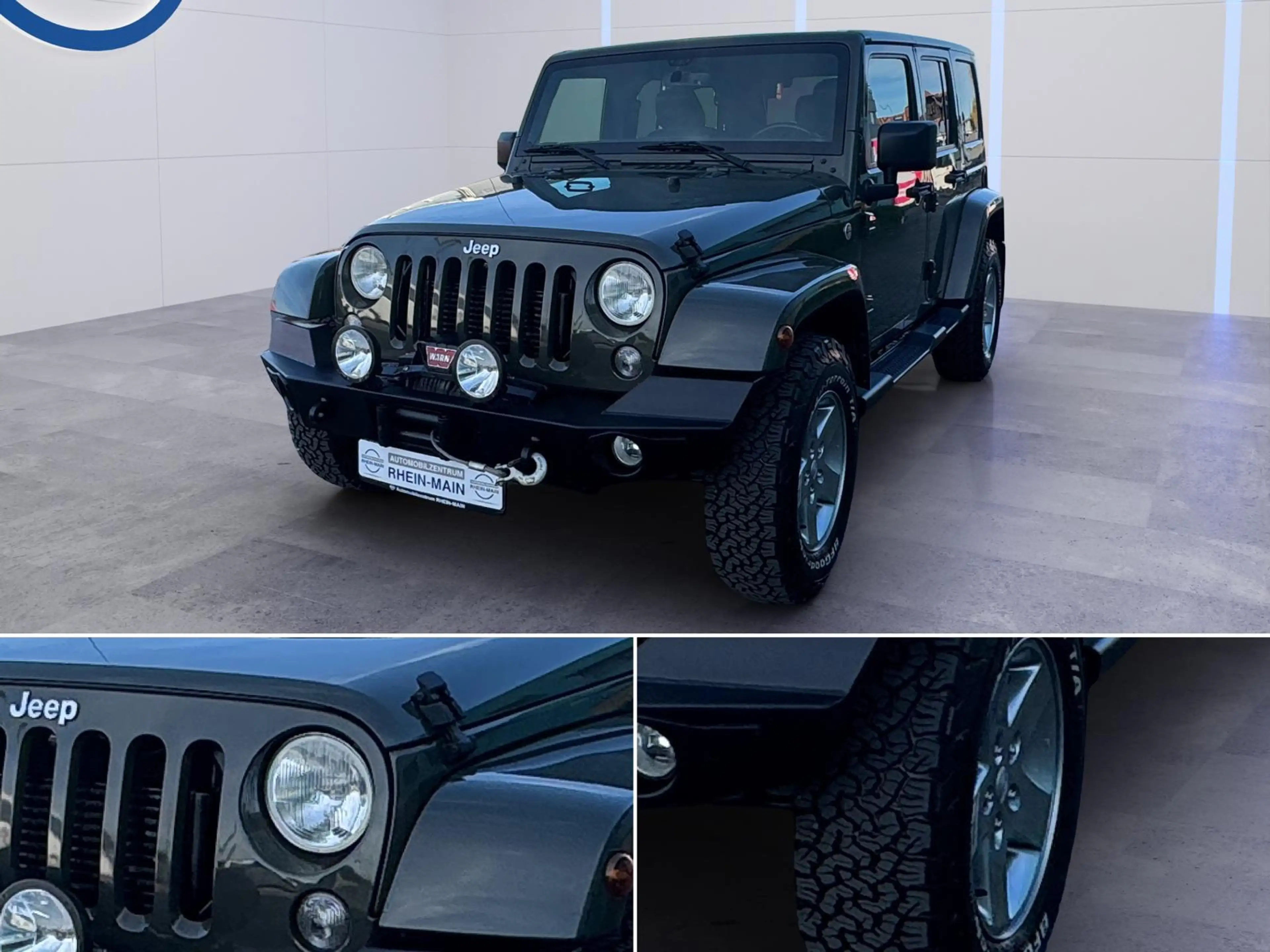 Jeep Wrangler NATO GRÜN LEDER R-KAM SEILWND BF GOODRICH — photo 9