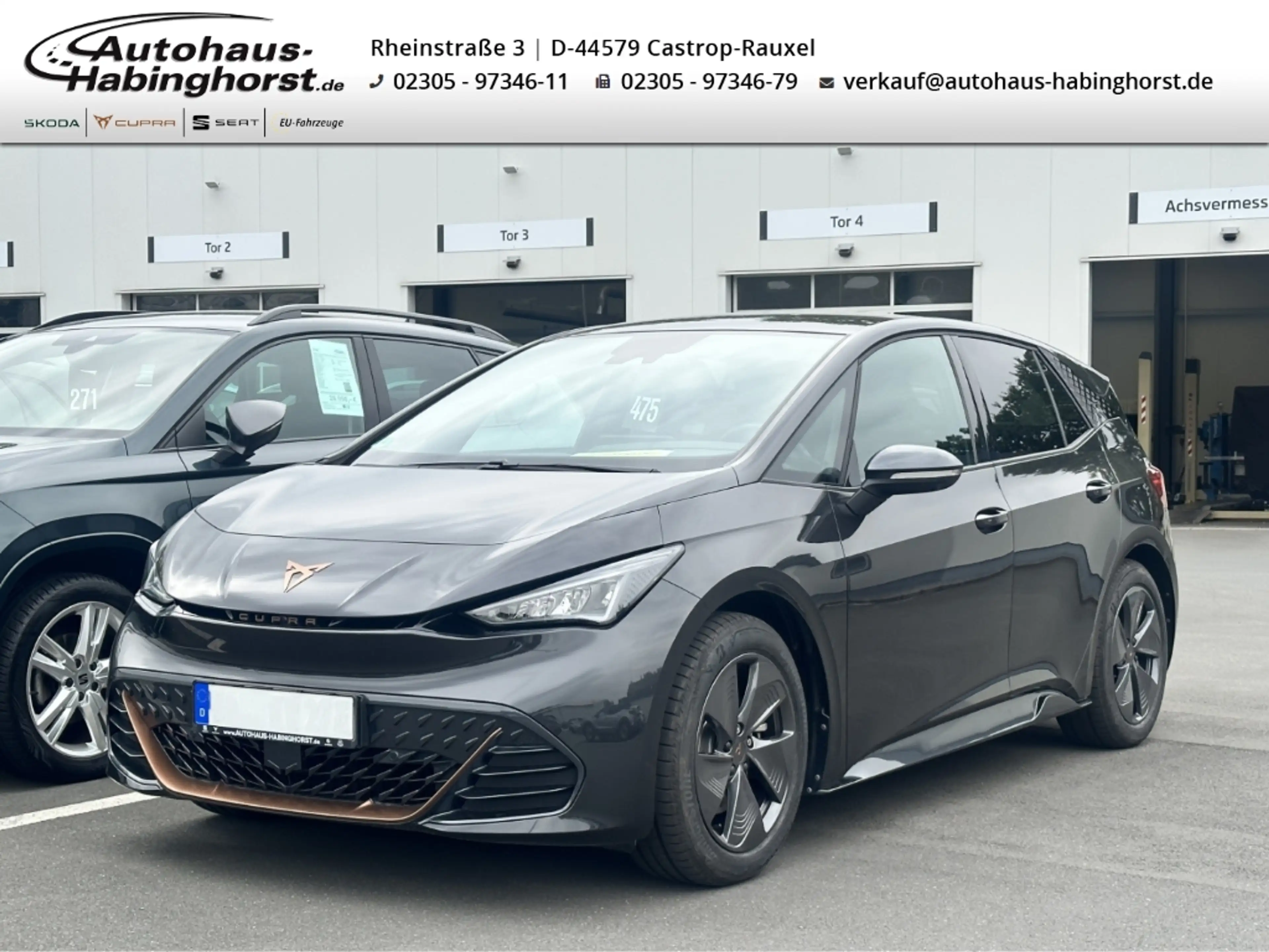CUPRA Born 58 kWh 360° ACC LED FullLink DAB Alu