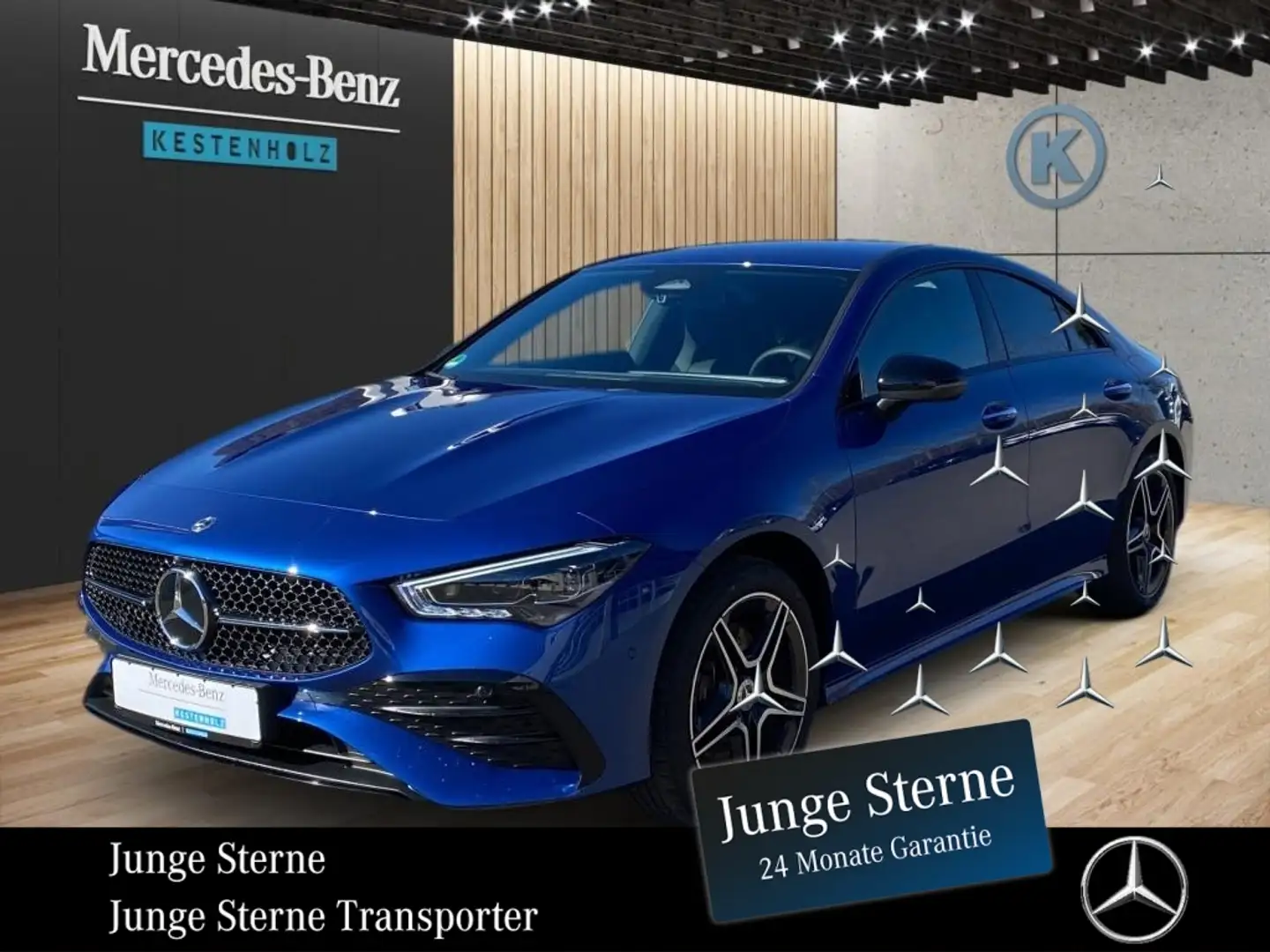 Mercedes-Benz CLA 250 e Coupé *AMG*NIGHT*MBUX*KAM*AHK*NAV*SHZ* Blu/Azzurro - 1