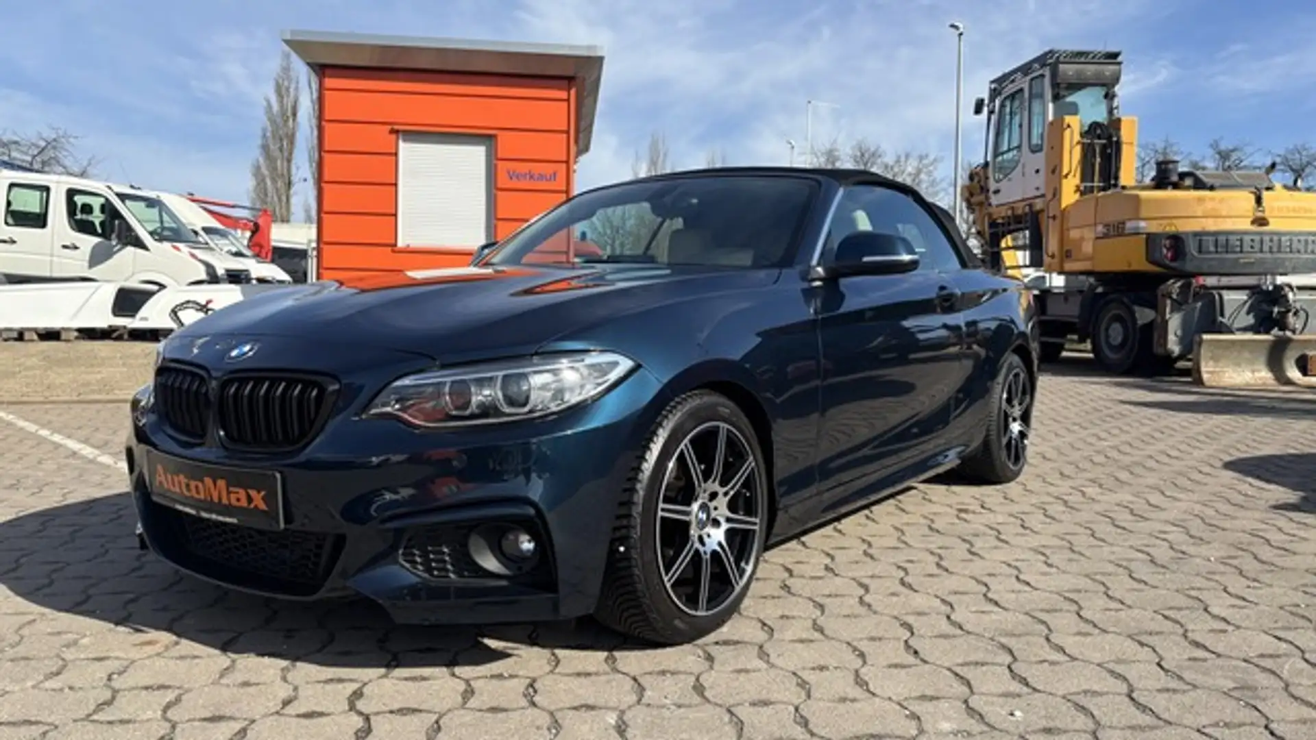 BMW 228 228i xDrive Cabrio LED Navi Leder PDC Kamera Bleu - 1