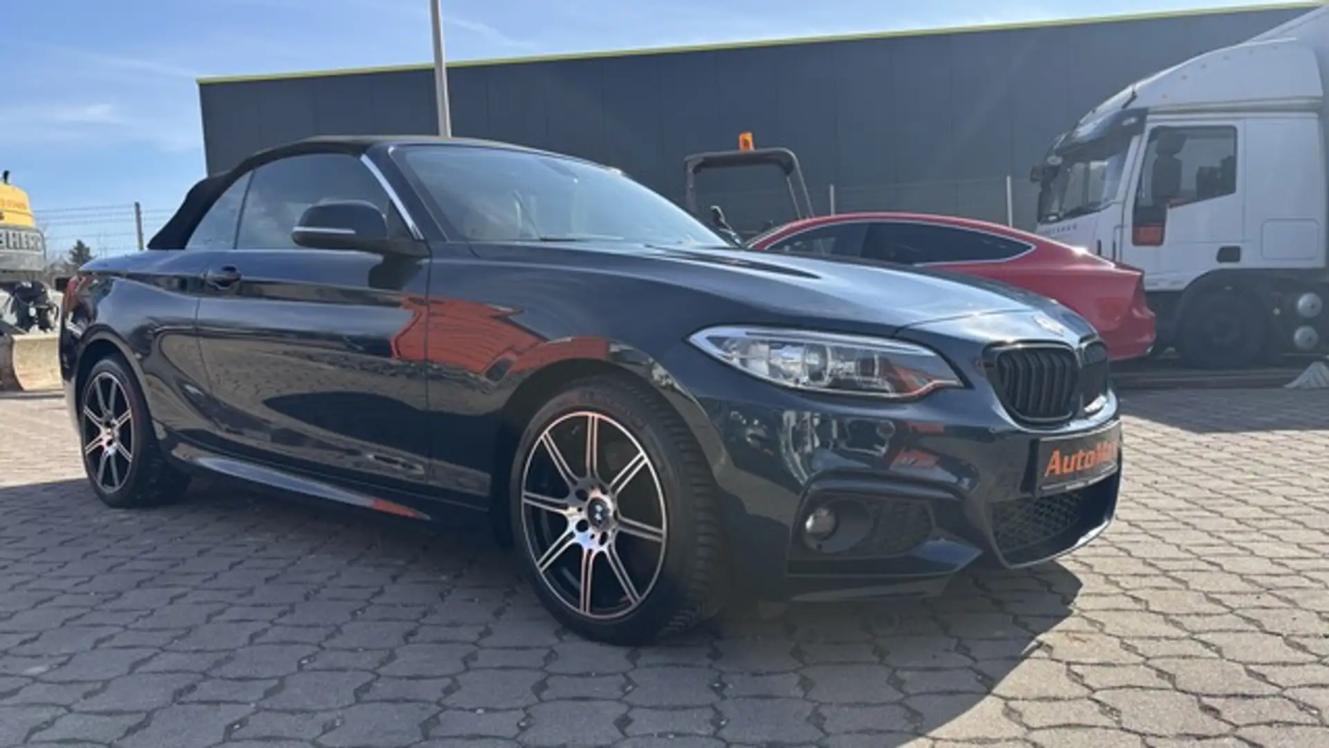 BMW 228 228i xDrive Cabrio LED Navi Leder PDC Kamera Bleu - 2