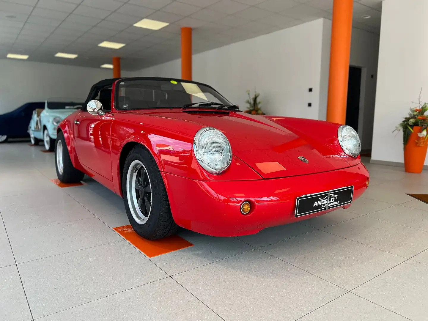 Porsche 911 Carrera Cabrio Roadster ELLER Einzelstück Rot - 2
