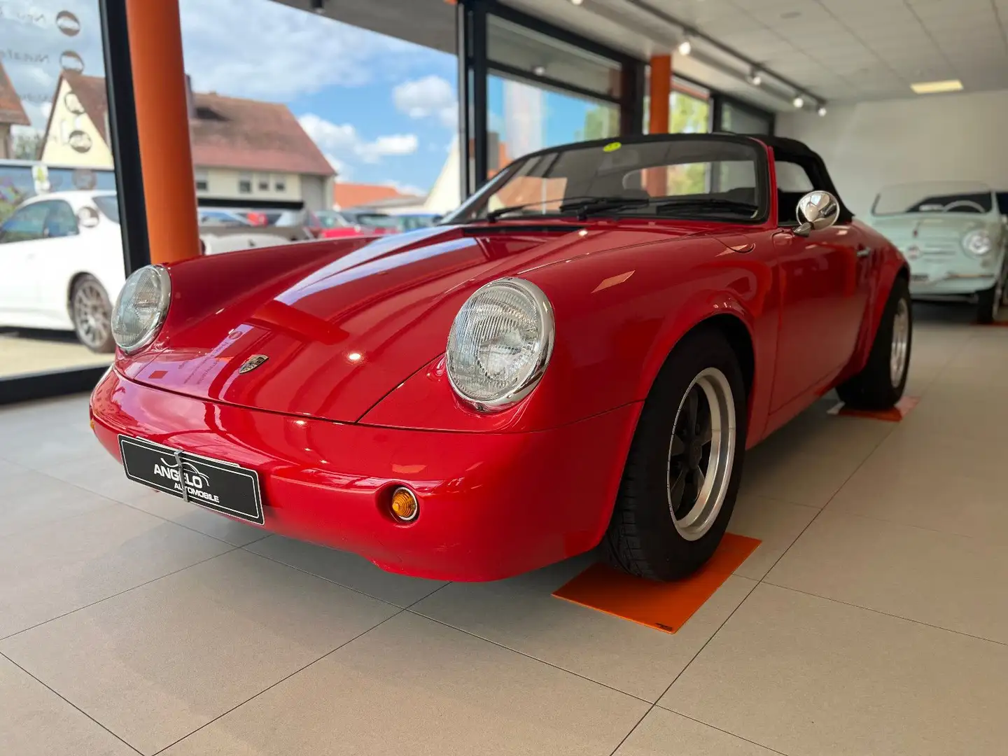 Porsche 911 Carrera Cabrio Roadster ELLER Einzelstück Rot - 1