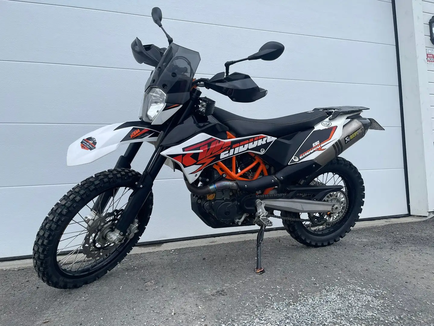 KTM 690 Enduro R White - 1