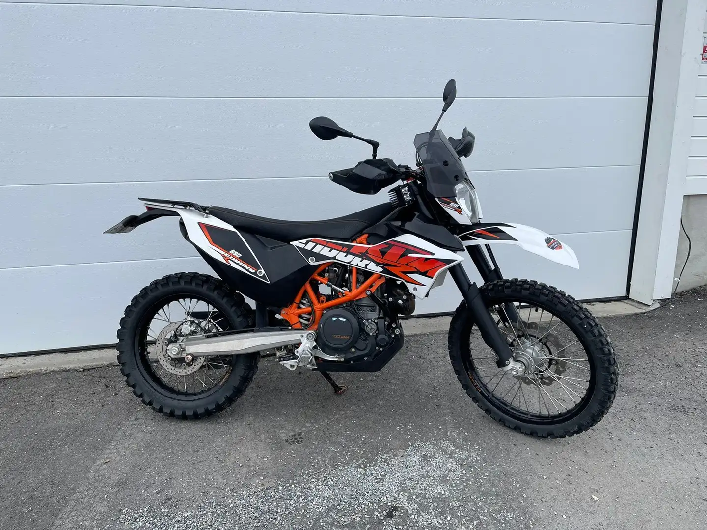 KTM 690 Enduro R White - 2