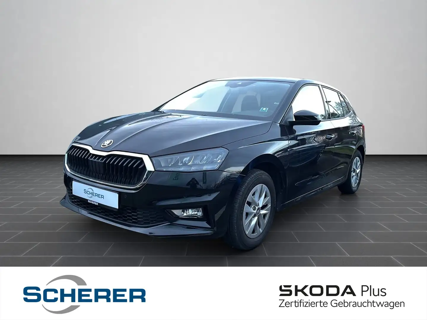 Skoda Fabia Selection 1.0 TSI DSG CARPLAY ALU SHZ KAM Schwarz - 1