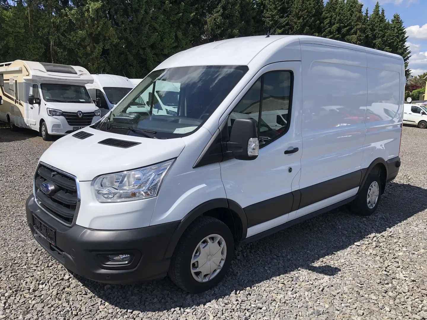 Ford Transit Kasten L2H2 Trend 2.0 TDCi Euro6 Weiß - 1