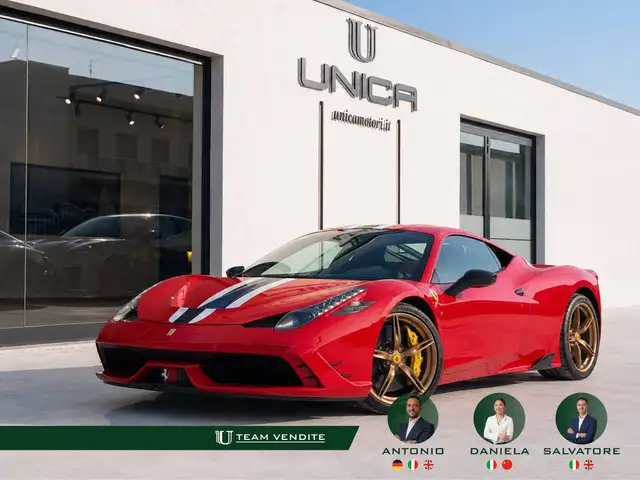 Ferrari 458 SPECIALE 4.5 605 CV SPECIALE DCT CERCHI MAGNESIO ORO 1600KM REALI