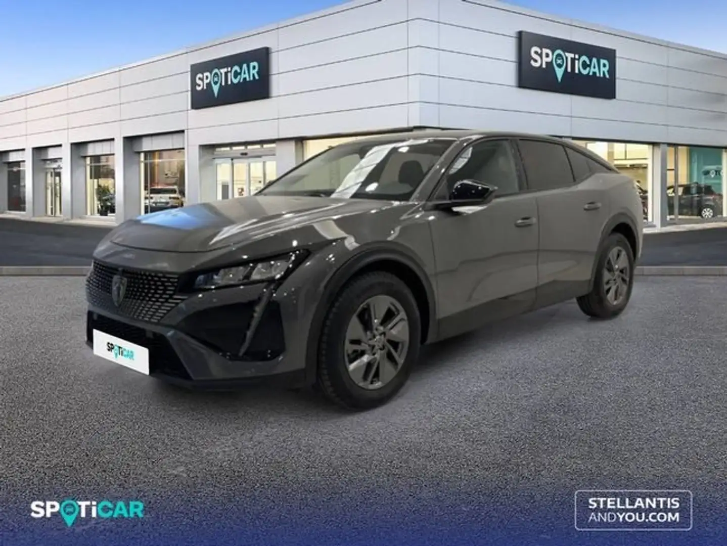 Peugeot 408 Hybrid 136 Allure e-DCS6 Gris - 1