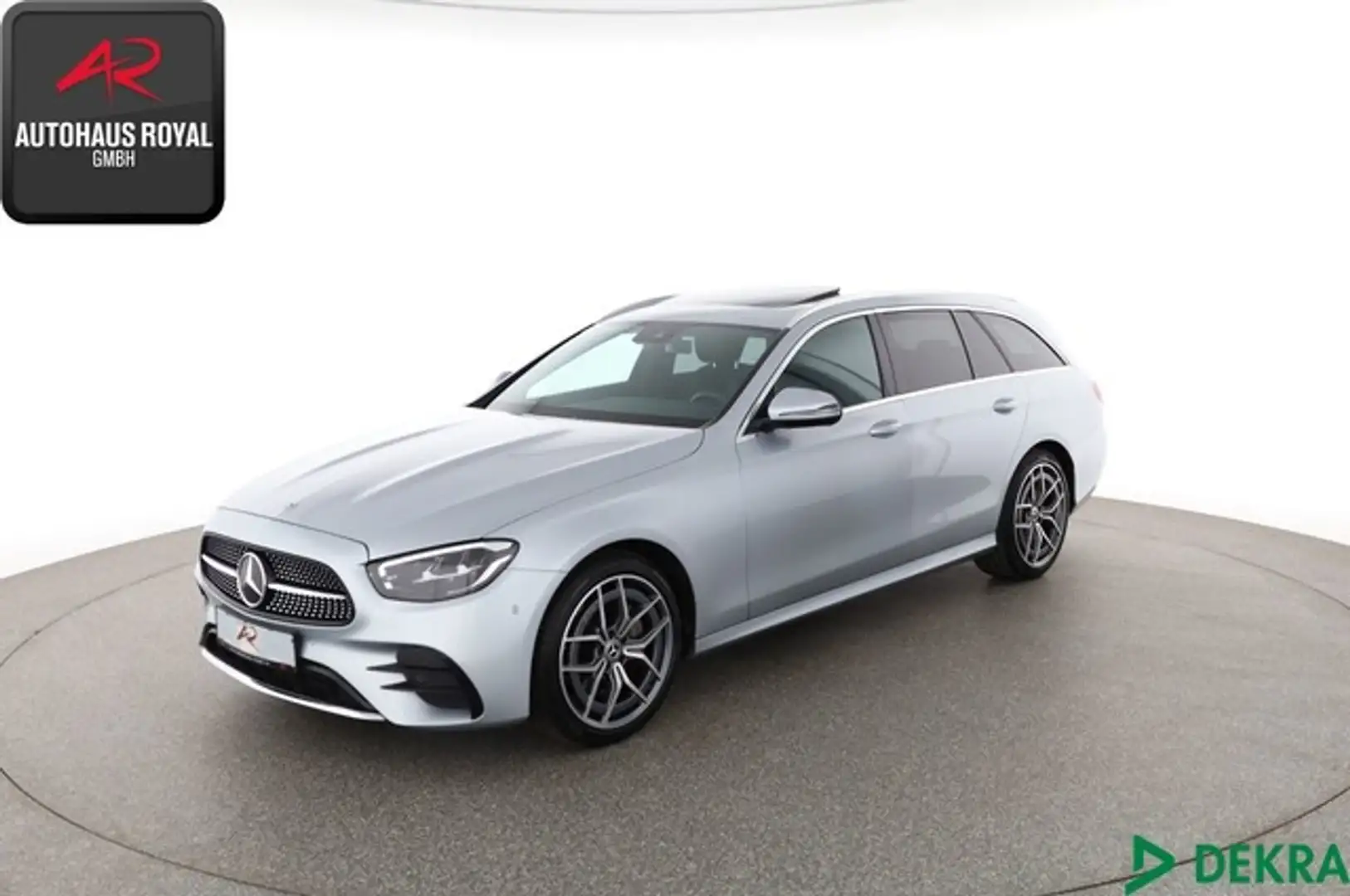 Mercedes-Benz E 200 T 4M 3x AMG AHK,KAMERA,SCHECKHEFT,CARPLAY Silver - 1