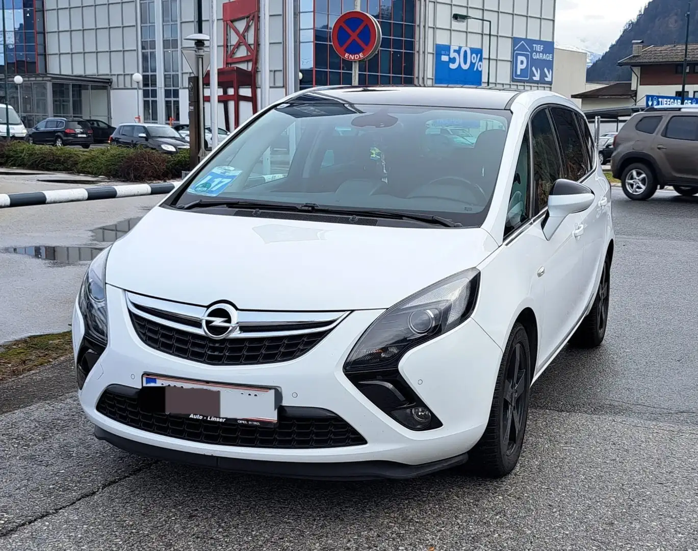 Opel Zafira Tourer Weiß - 1