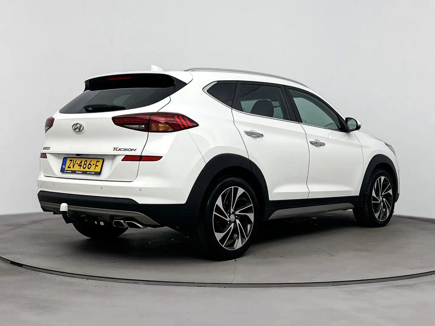 Hyundai TUCSON 1.6 T-GDI Premium Aut. | Nu 24899,- | Leer | Stoel Wit - 2