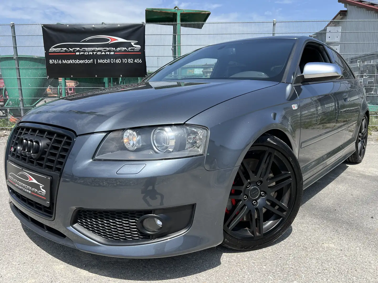 Audi S3 8P Quattro *ABT 308 PS*BOSE*Leder*Scheckheft*Navi* Gris - 1