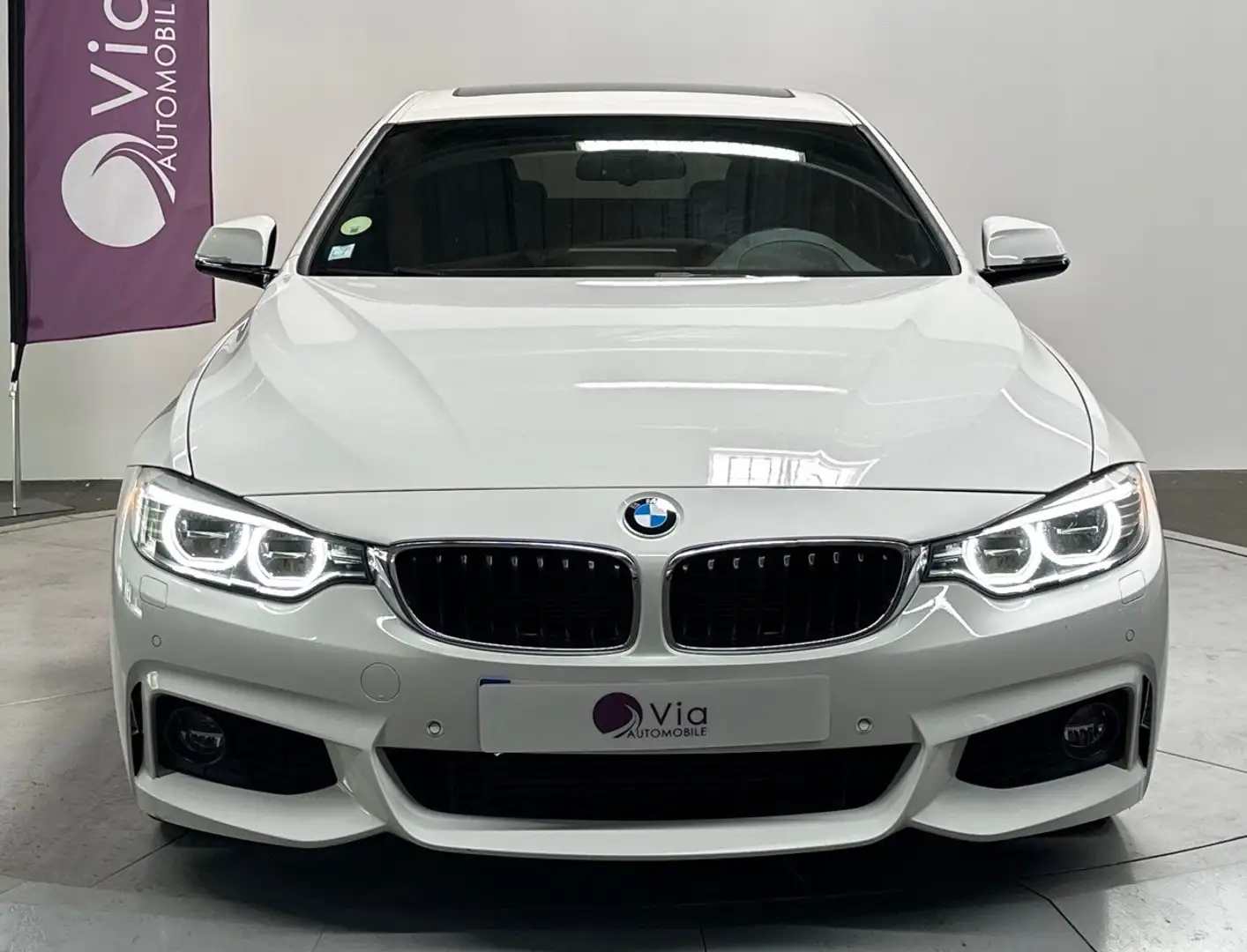 BMW 430 Gran Coupe 430d 258 M Sport / Toit Ouvrant / Entre Blanc - 2