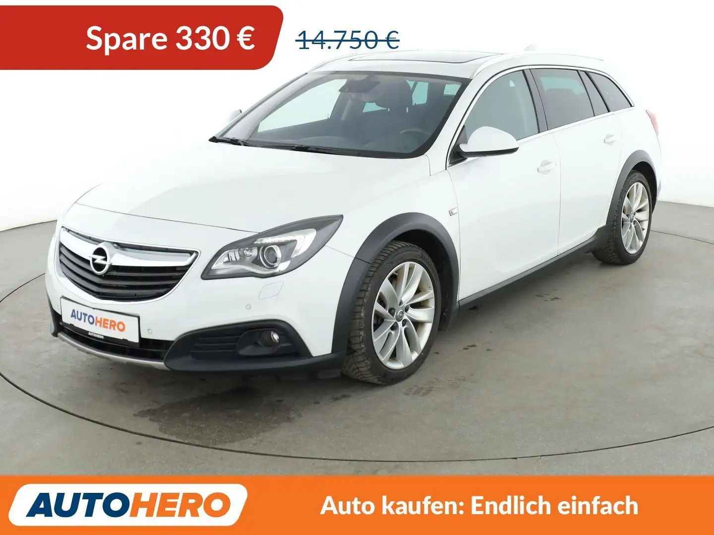 Opel Insignia 2.0 CDTI Basis Aut.*XENON*TEMPO*CAM*PDC*SHZ*KLIMA* Weiß - 1