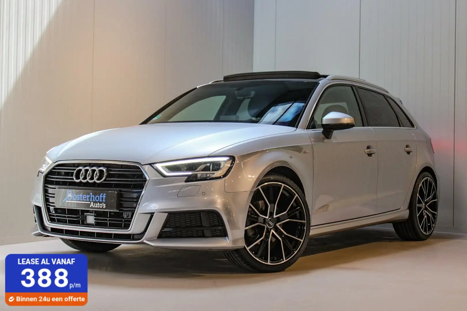 Audi A3 Sportback 1.0 TFSI Sport S-Line | PANO | B&O | Gris - 1