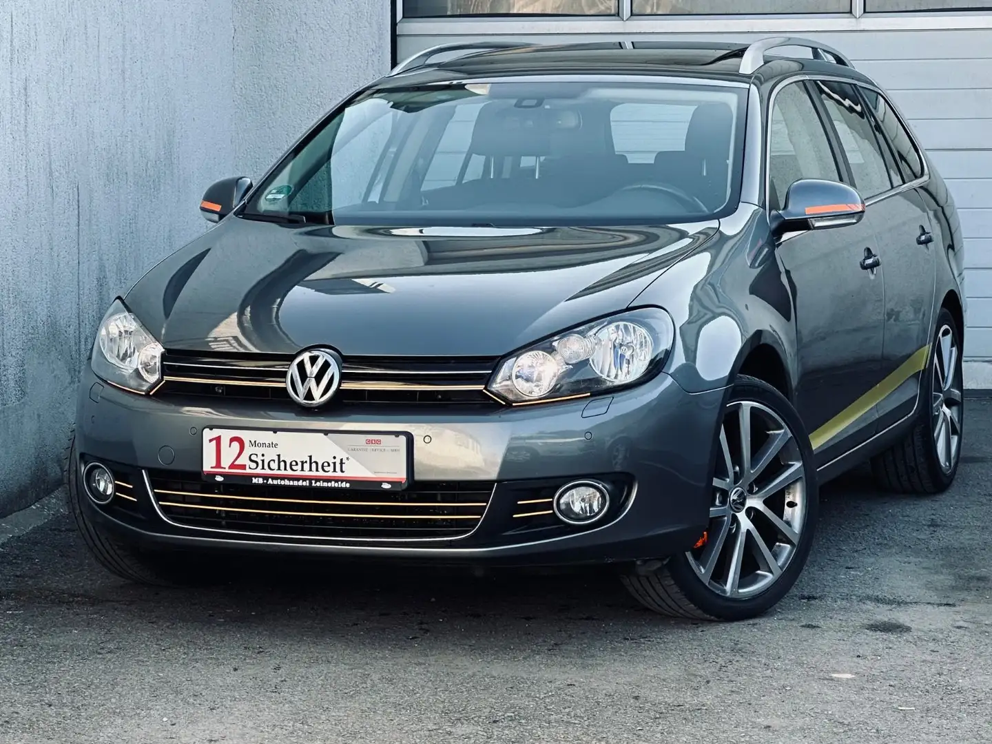 Volkswagen Golf VI 1.4 TSI Highline*NAVI*PANORAMA*TEMPO*SHZ Grijs - 1