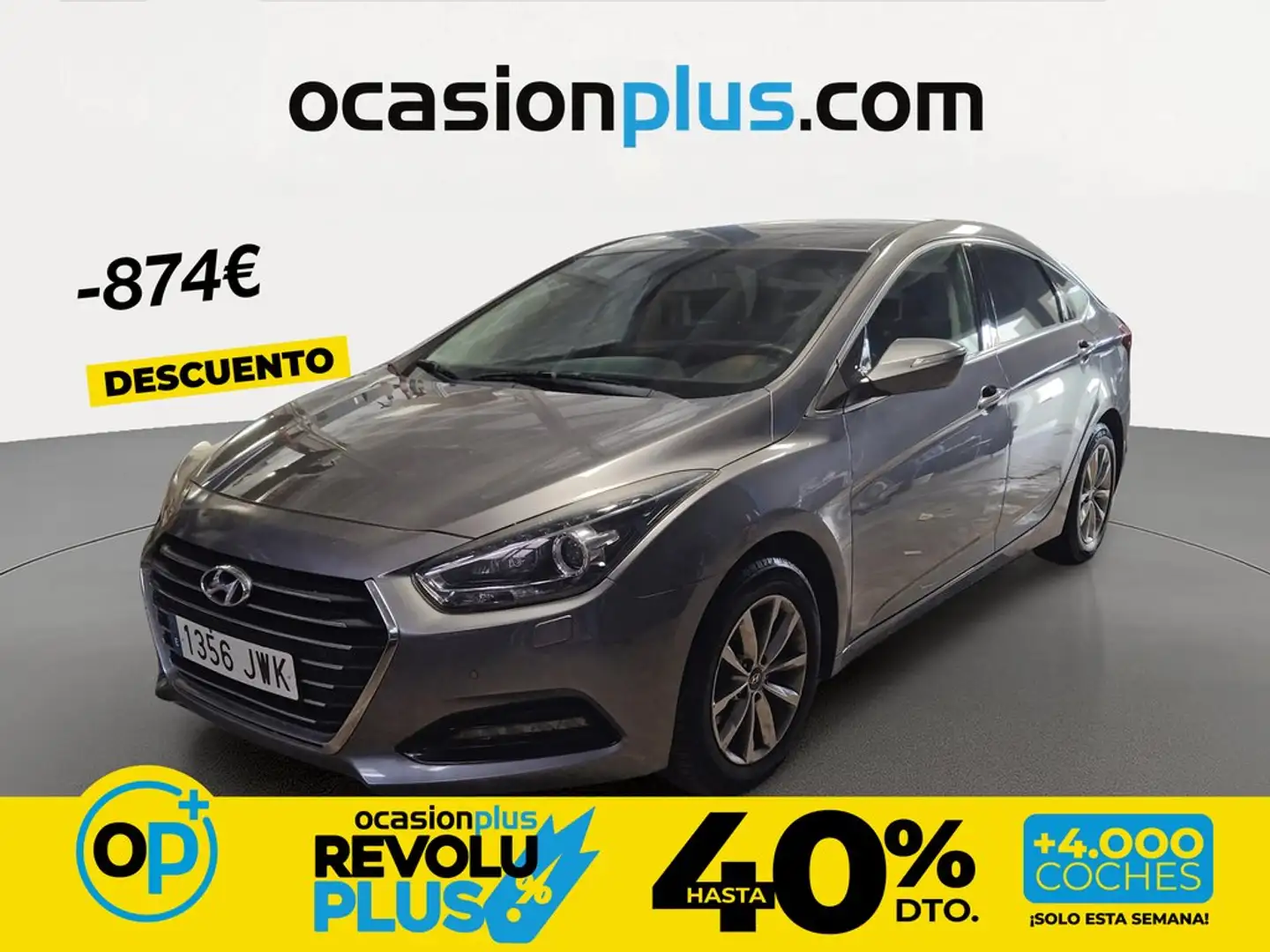 Hyundai i40 1.7CRDI BD Tecno 115 Gris - 1