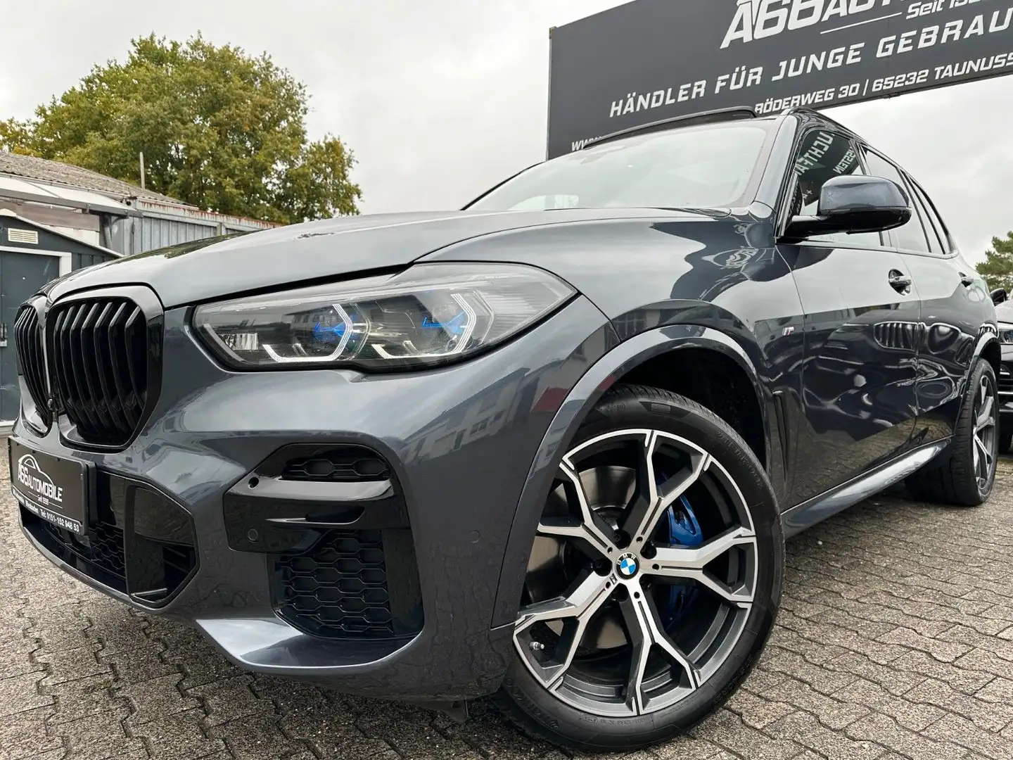 BMW X5 xDr40d M Sport PANO*ACC*Laser*AHK*Standh.*22" Grau - 1