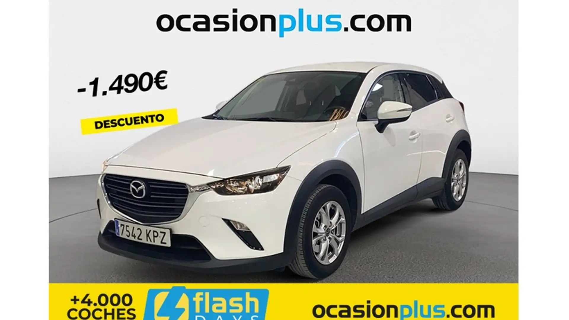 Mazda CX-3 2.0 Skyactiv-G Evolution 2WD 89kW Blanco - 1