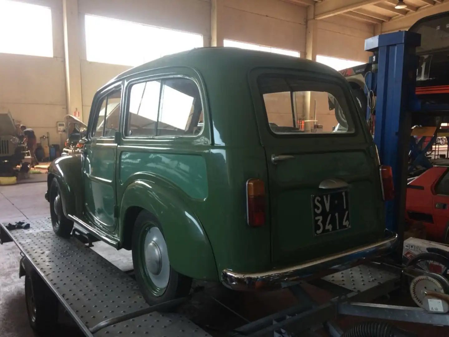 Fiat 500C belvedere Groen - 2