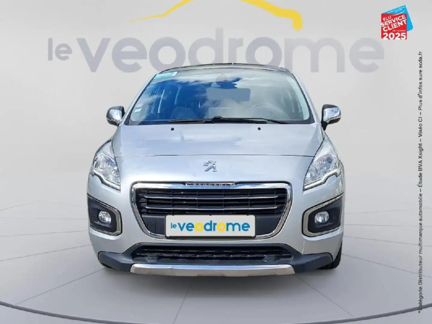 Peugeot 3008 1.2 Puretech Crossway S/S Tpano GPS Camera Attelage Grigio - 2