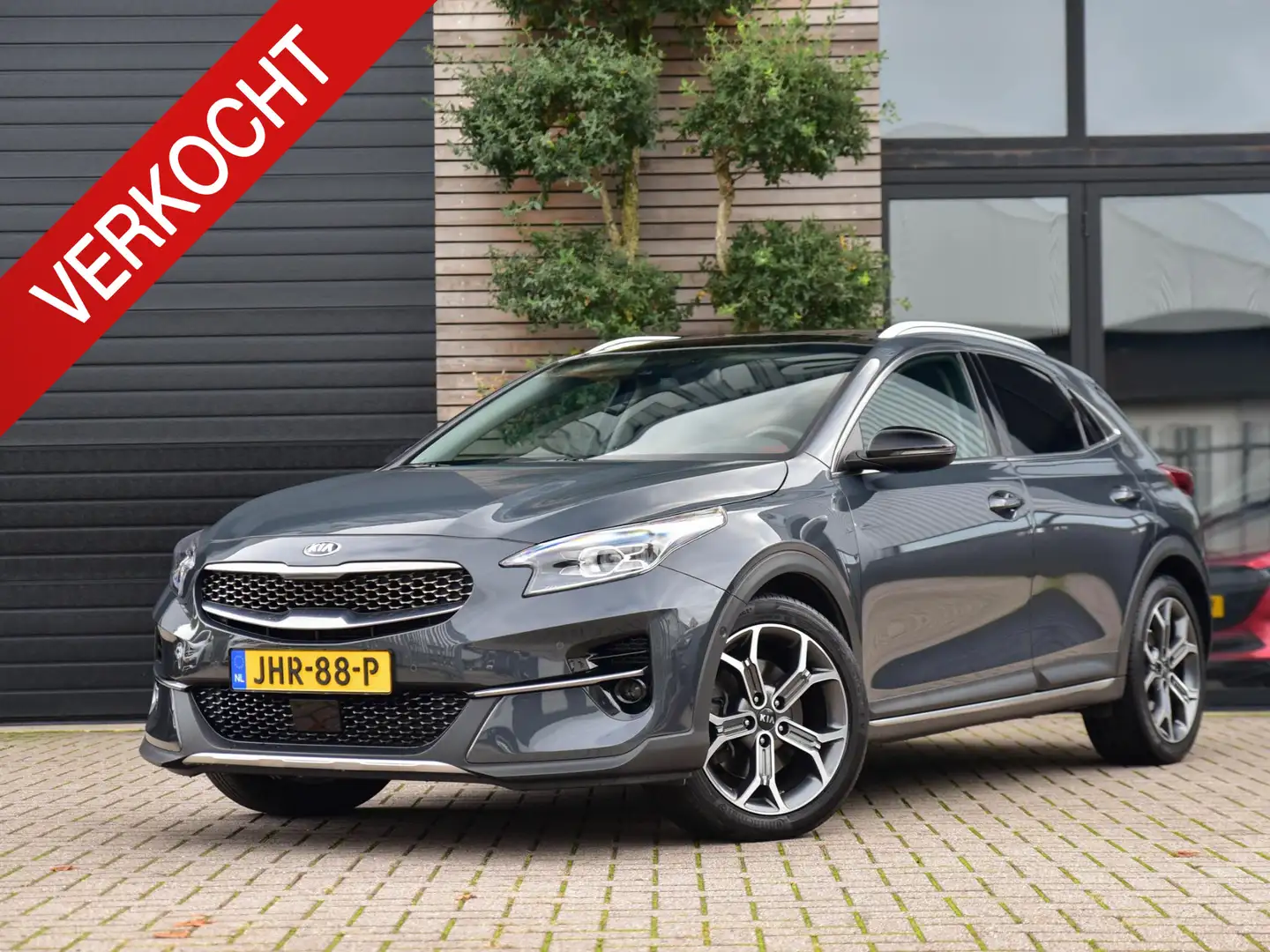 Kia XCeed 1.6 T-GDi ExecutiveLine / Panoramadak / Stoelventi Grijs - 1