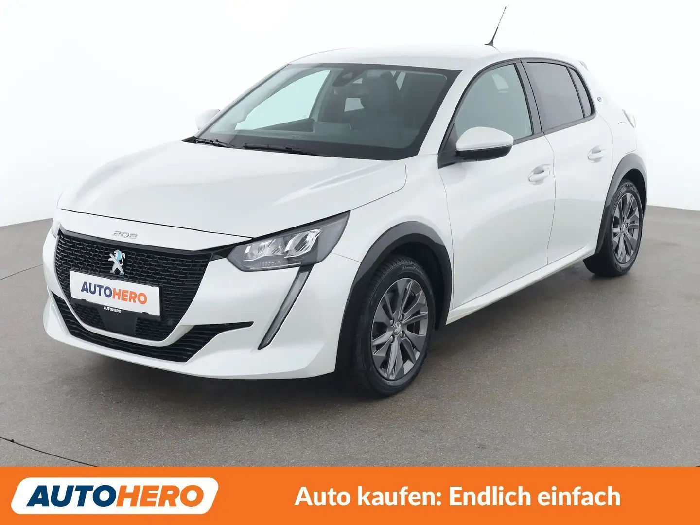 Peugeot e-208 electric drive 100 kW e Active Weiß - 1