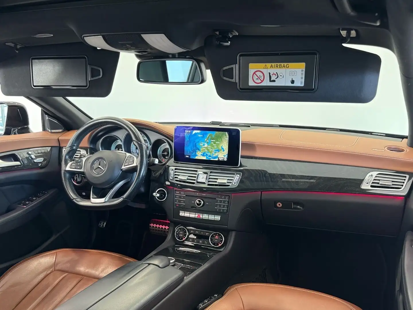 Mercedes-Benz CLS 220 d BlueTec AMG-Line|MULTIBEAM|360°|MEMORY| Nero - 2