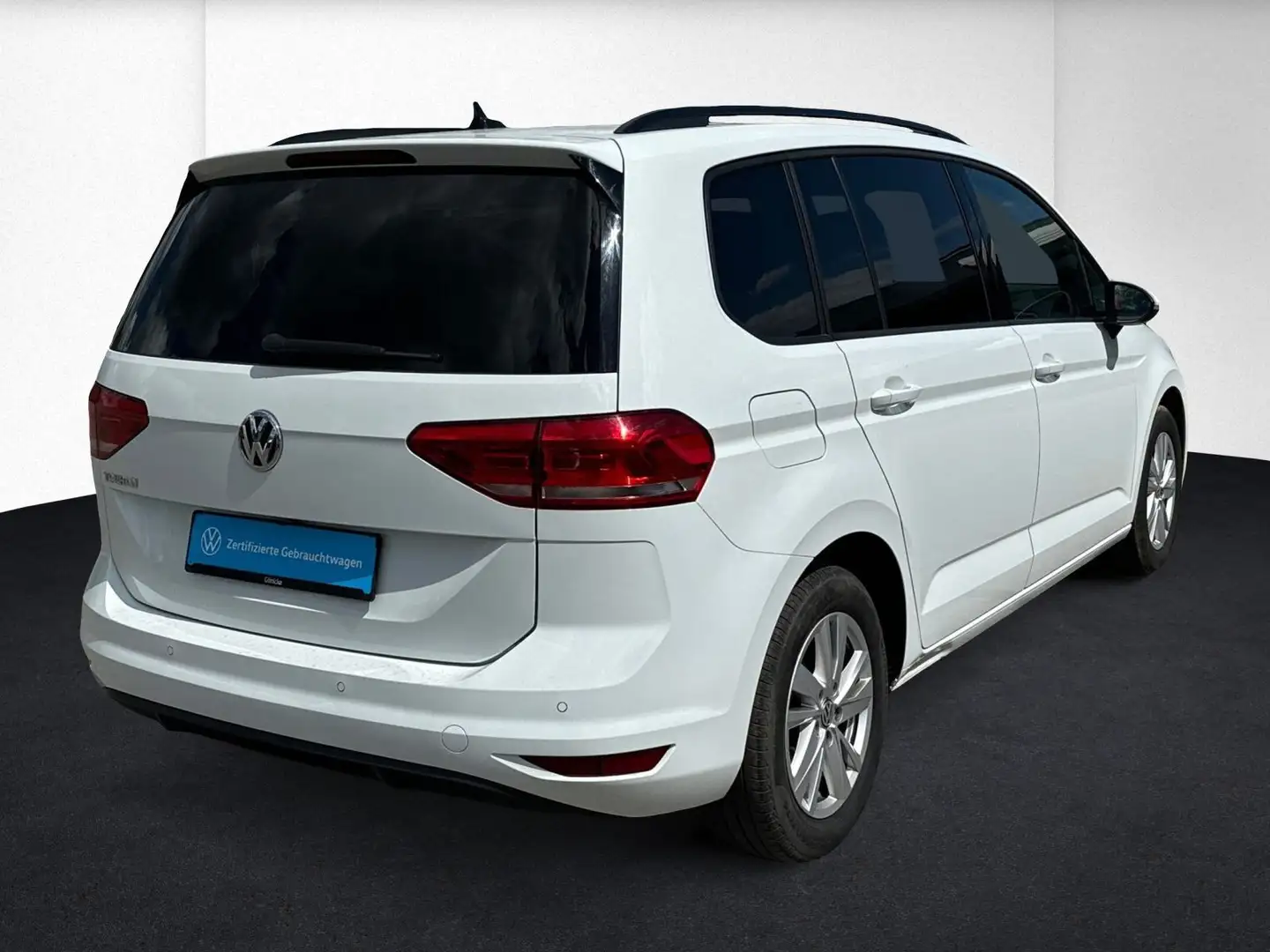 Volkswagen Touran 1.5 TSI Comfortline OPF Clima+LED+ACC+Kam Blanc - 2