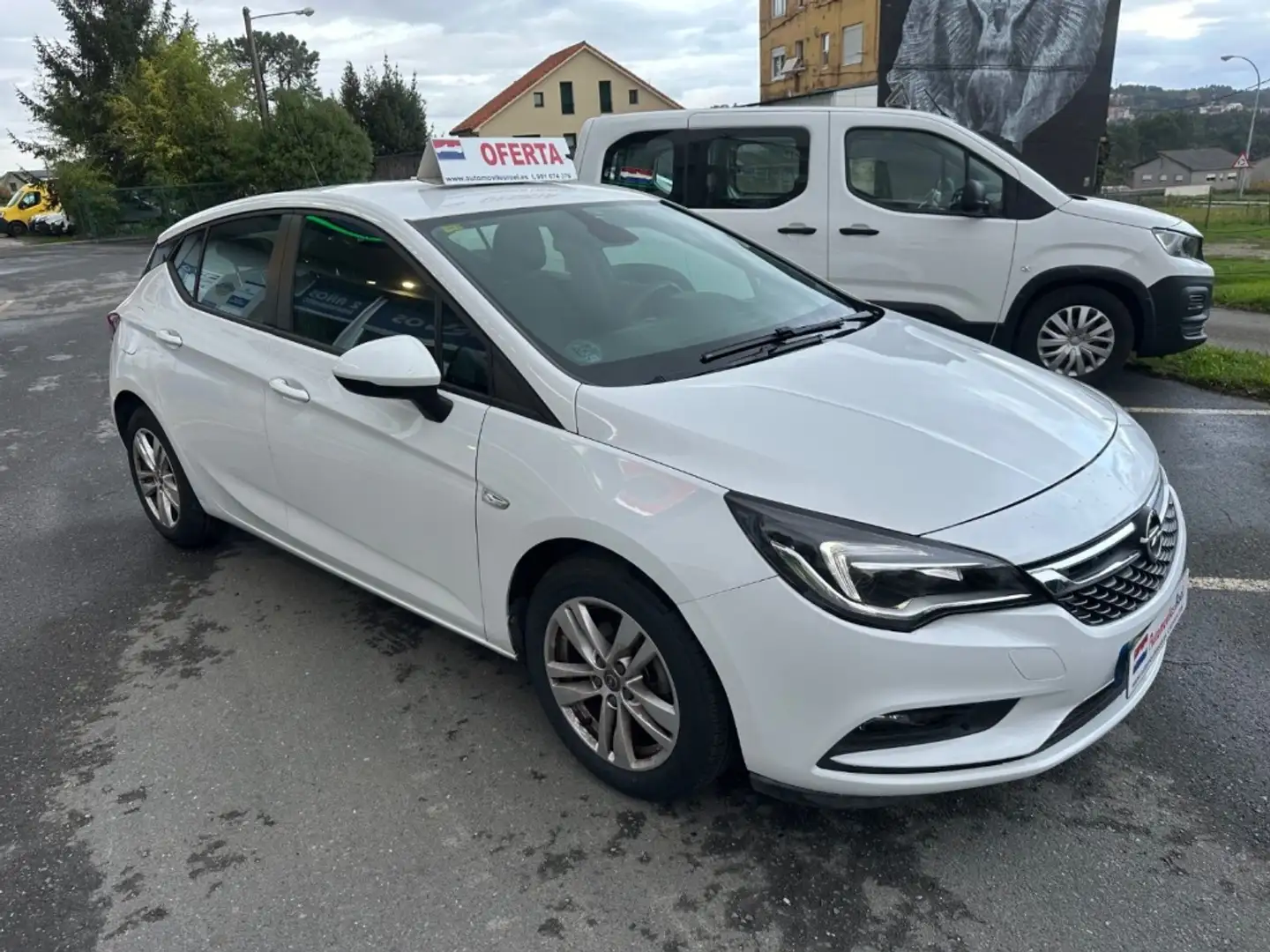 Opel Astra 1.6CDTi S/S Selective Pro 110 Blanc - 2