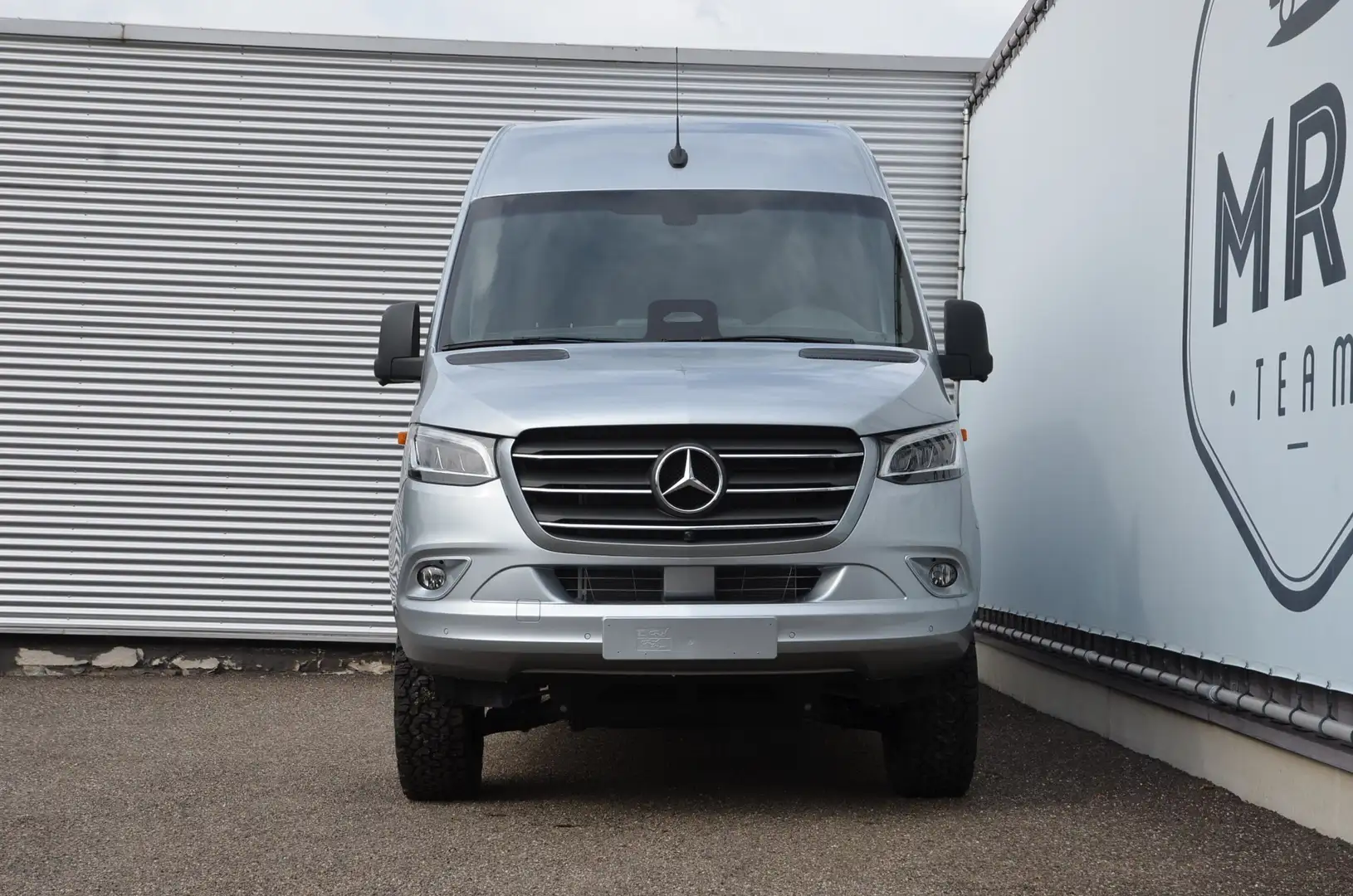 Mercedes-Benz Sprinter 319CDI-Autom- 4x4-L2H2-360°cam-Nieuw- 59500+BTW Silber - 2