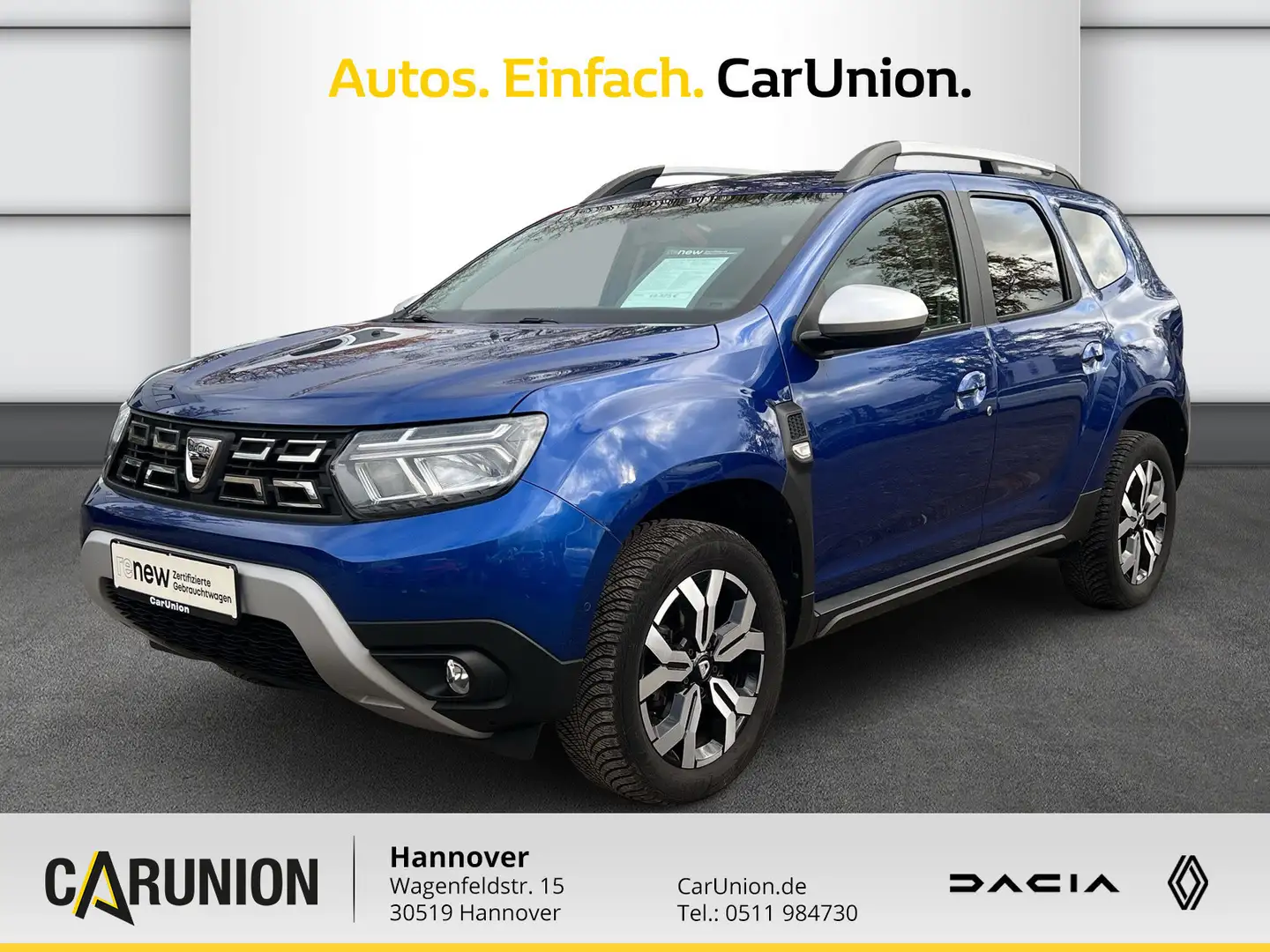 Dacia Duster Duster TCe 150 EDC 2WD Prestige Blau - 1