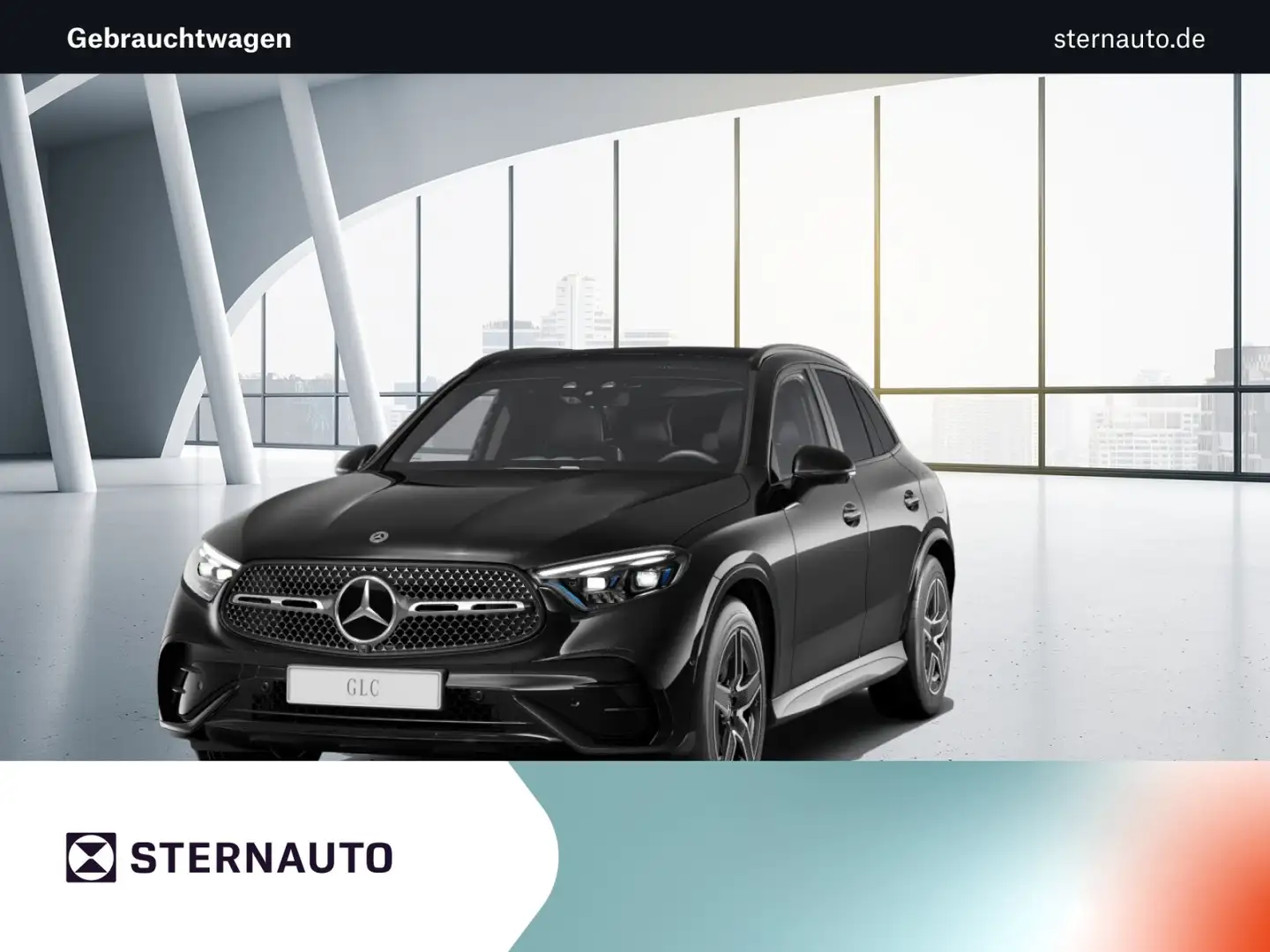Mercedes-Benz GLC 300 GLC 300 de 4MATIC  AMG Line Navi/Pano.-Dach/Autom. Noir - 1