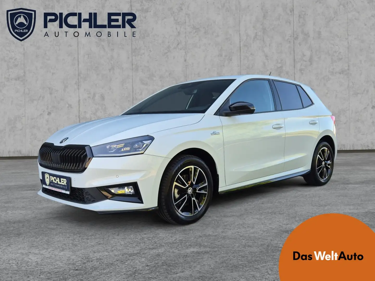 Skoda Fabia Monte Carlo TSI DSG Weiß - 1