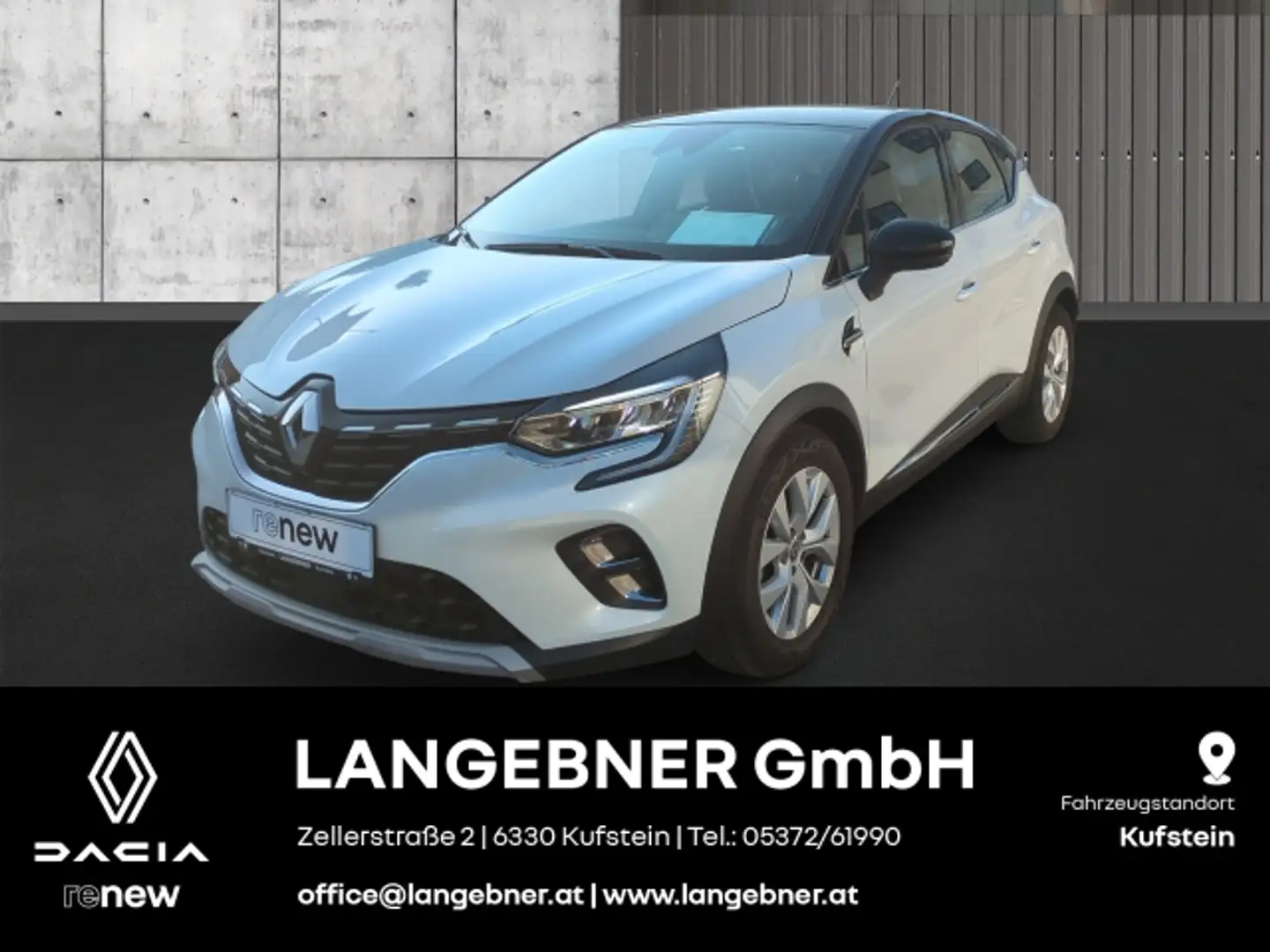 Renault Captur INTENS TCe140 EDC Weiß - 1