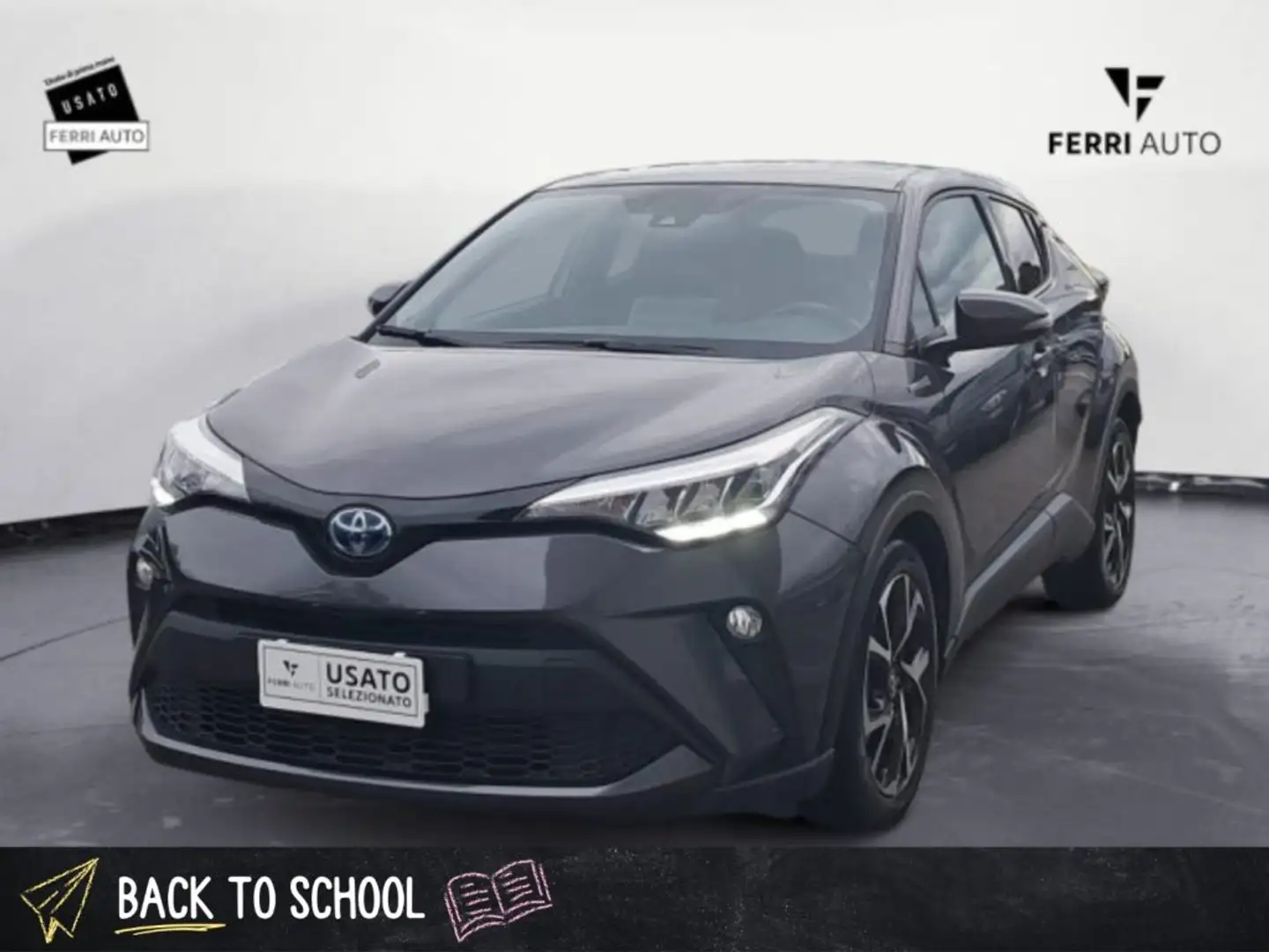 Toyota C-HR 1.8 Hybrid E-CVT Business Grau - 1