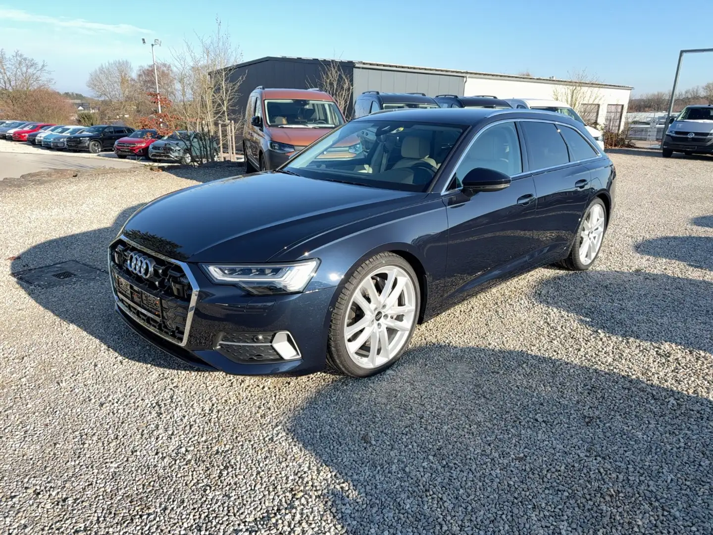 Audi A6 Avant 55 TFSI qu. Akustikglas/ Luftfederung Blau - 2