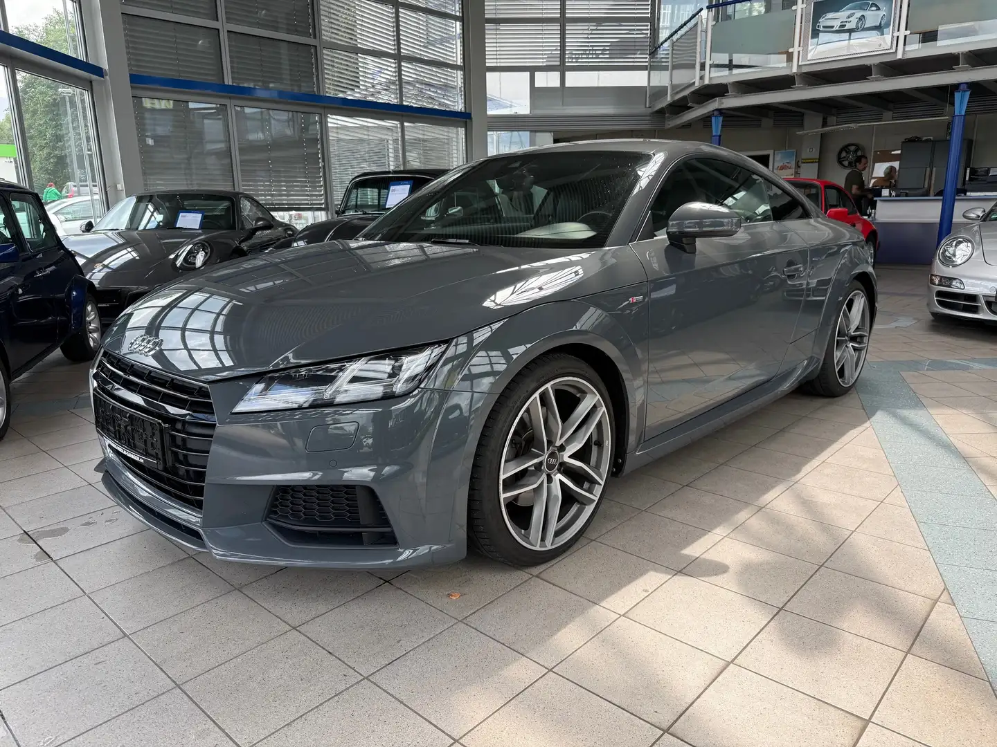 Audi TT 2.0 TDI ultra S -Line   Leder schwarz Gri - 1