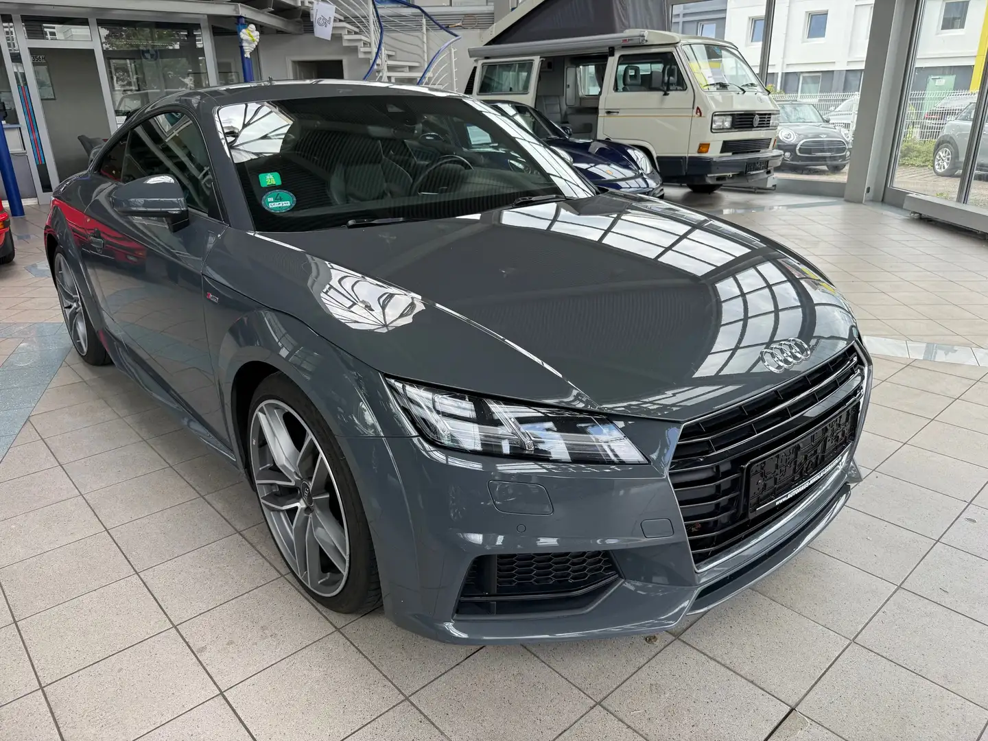 Audi TT 2.0 TDI ultra S -Line   Leder schwarz Gri - 2