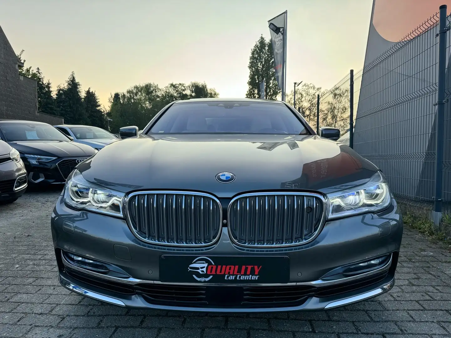 BMW 750 INDIVIDUAL 3.0 D X drive   157000 km  FULL  FULL Gris - 2
